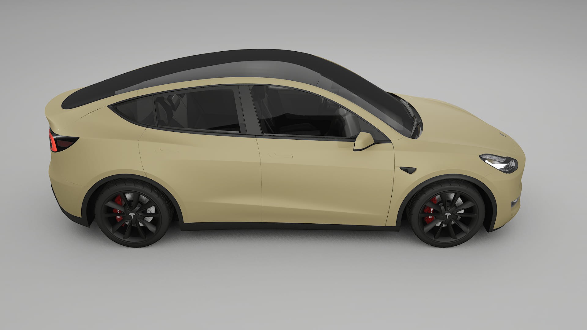 Tesla Model-Y PPF Fólie | SAND TPU PPF - kompletní pre-cut kit