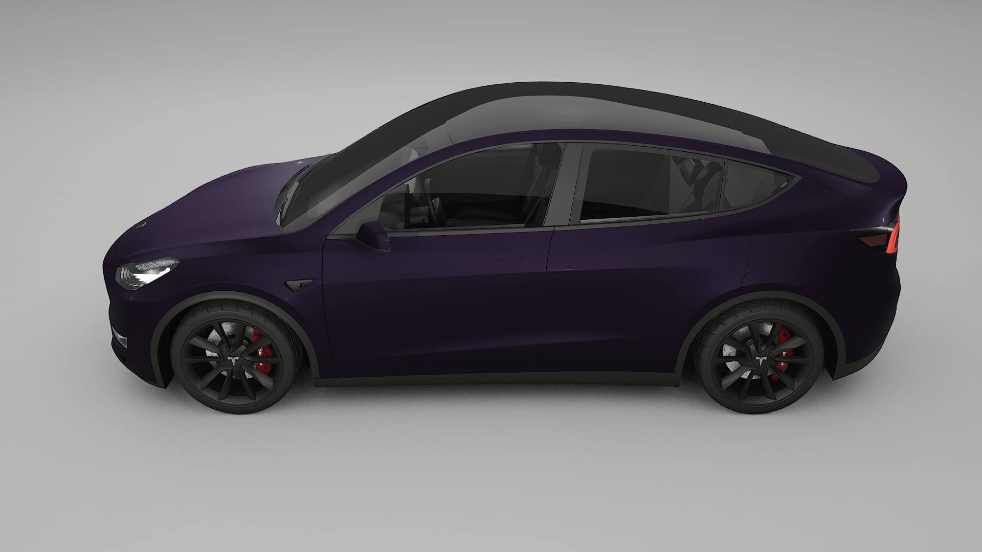 Tesla Model-Y PPF Fólie | VIOLET TPU PPF - kompletní pre-cut kit