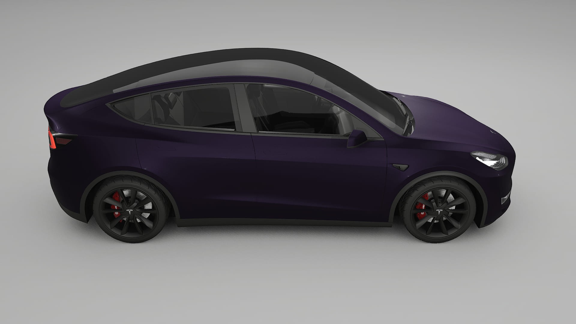 Tesla Model-Y PPF Fólie | VIOLET TPU PPF - kompletní pre-cut kit