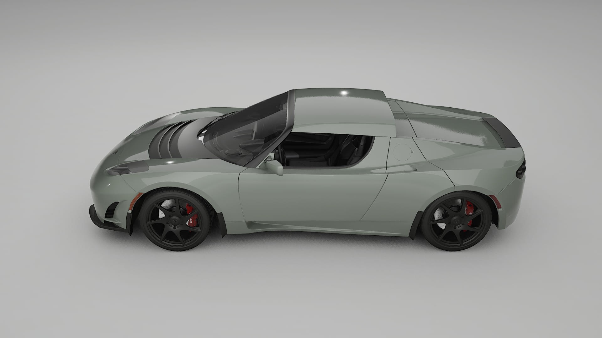 Tesla Roadster 2.5 PPF Fólie | SLATE TPU PPF - kompletní pre-cut kit