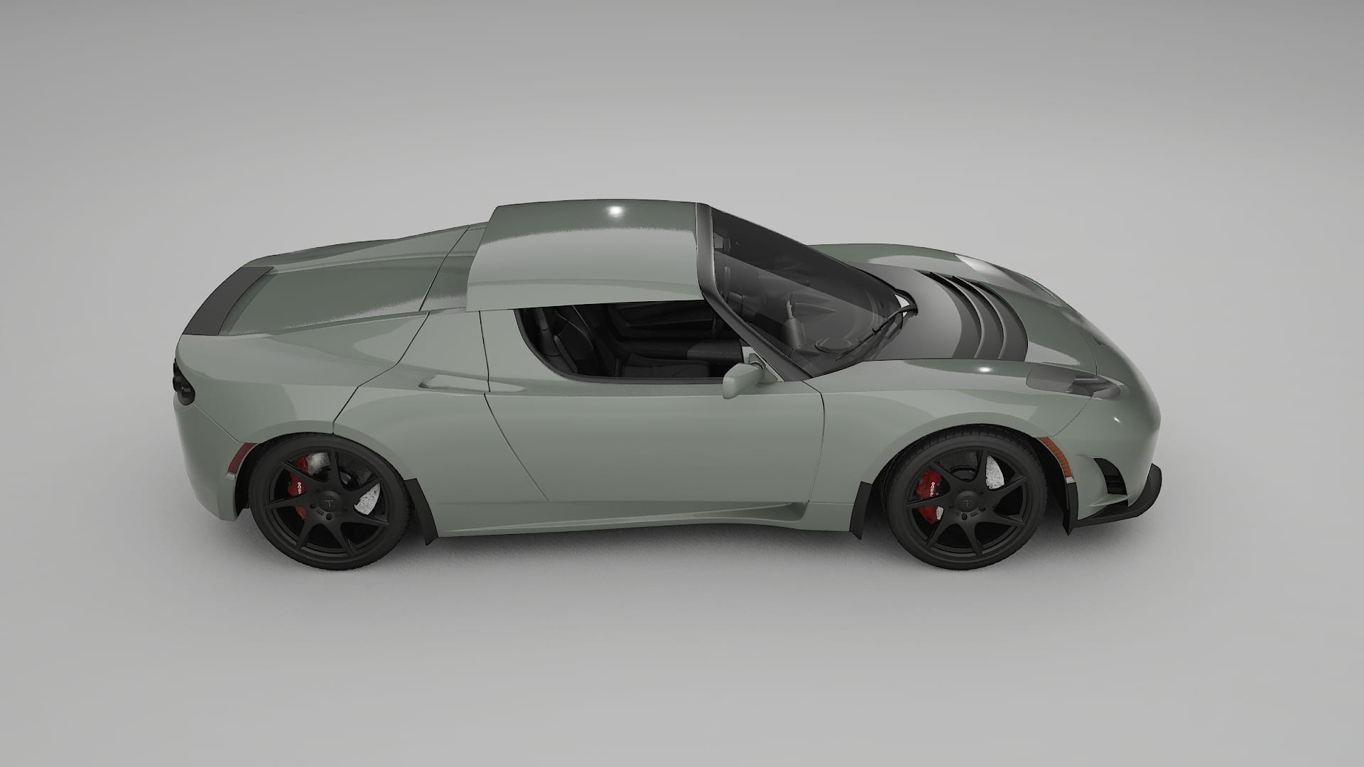 Tesla Roadster 2.5 PPF Fólie | SLATE TPU PPF - kompletní pre-cut kit