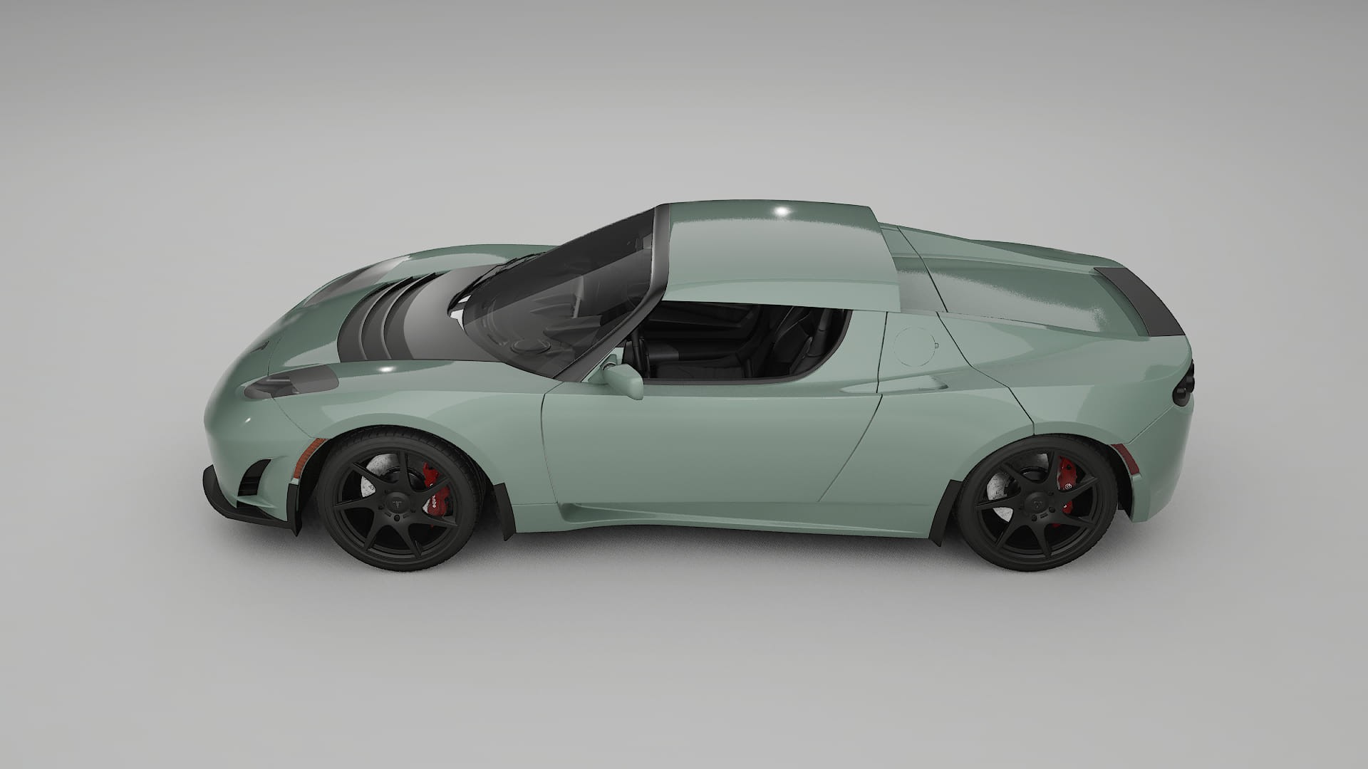 Tesla Roadster 2.5 PPF Fólie | CINDER TPU PPF - kompletní pre-cut kit