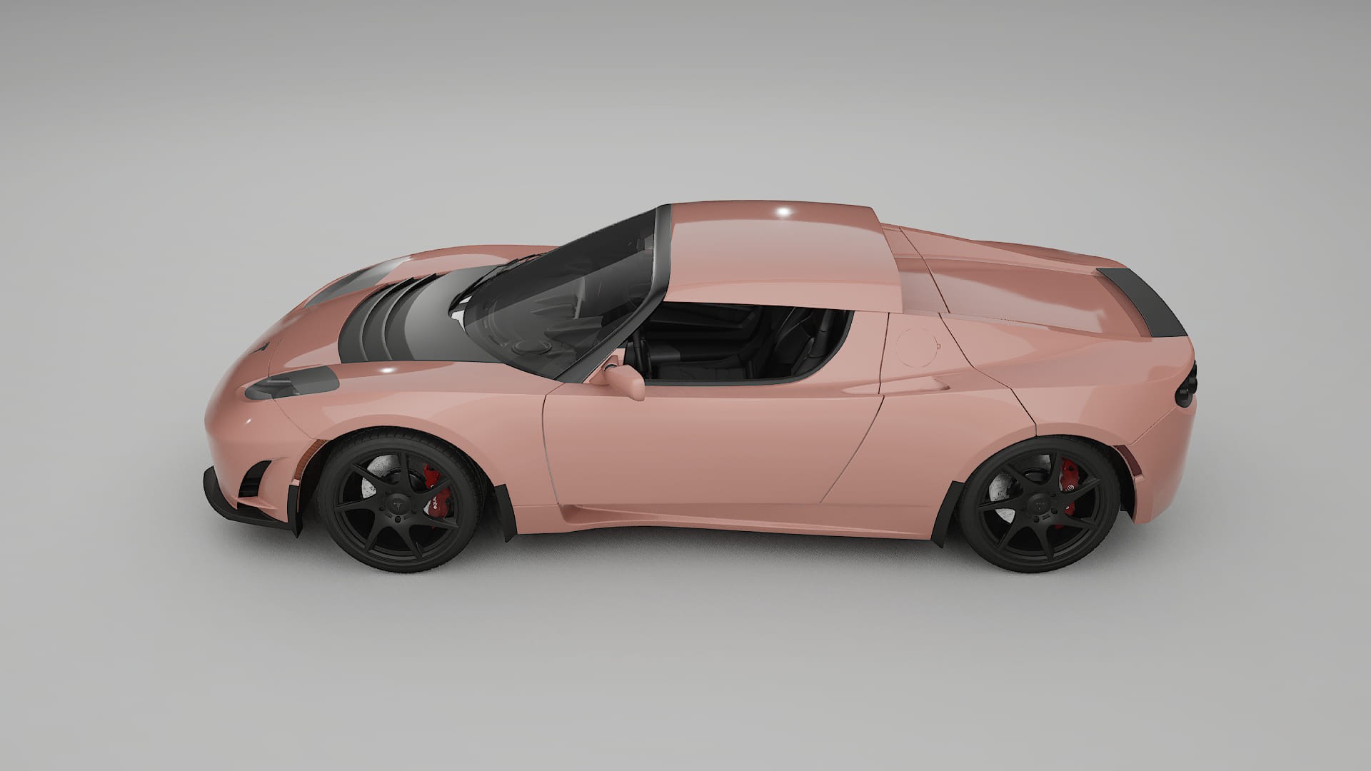 Tesla Roadster 2.5 PPF Fólie | BLUSH TPU PPF - kompletní pre-cut kit