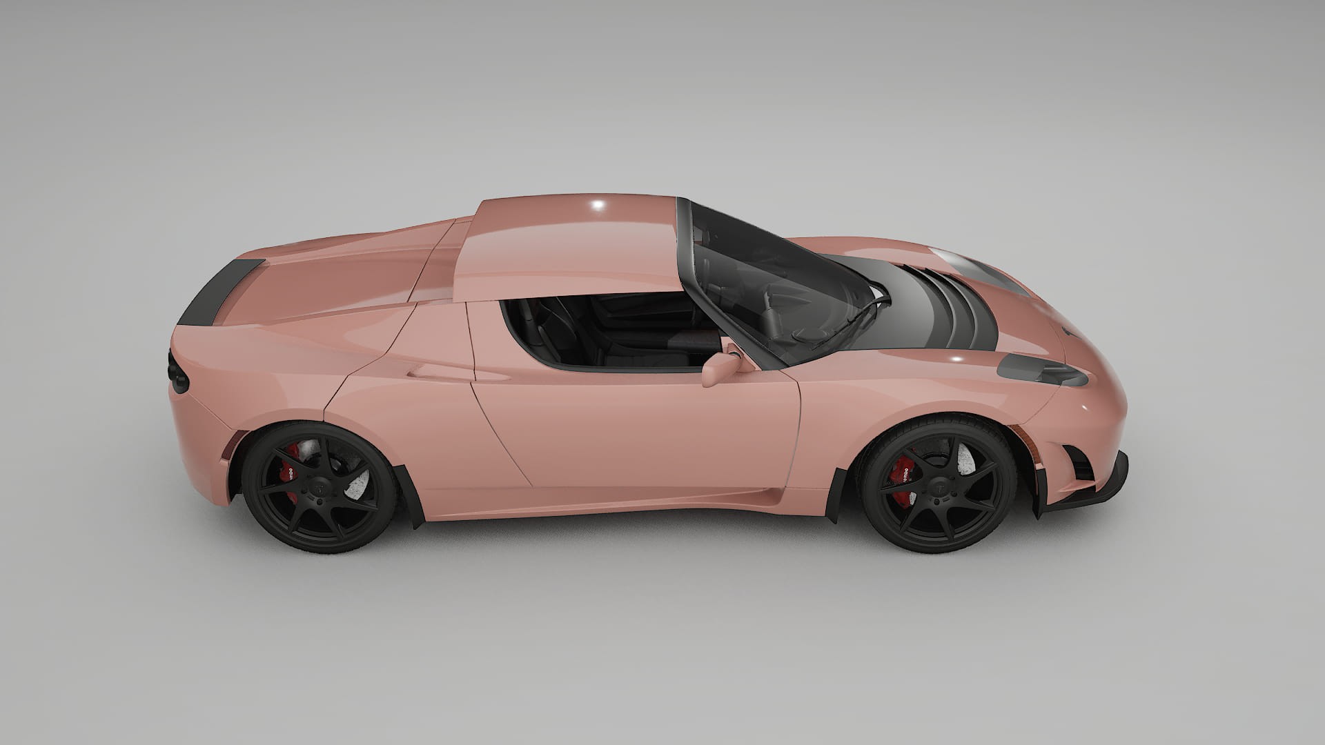 Tesla Roadster 2.5 PPF Fólie | BLUSH TPU PPF - kompletní pre-cut kit