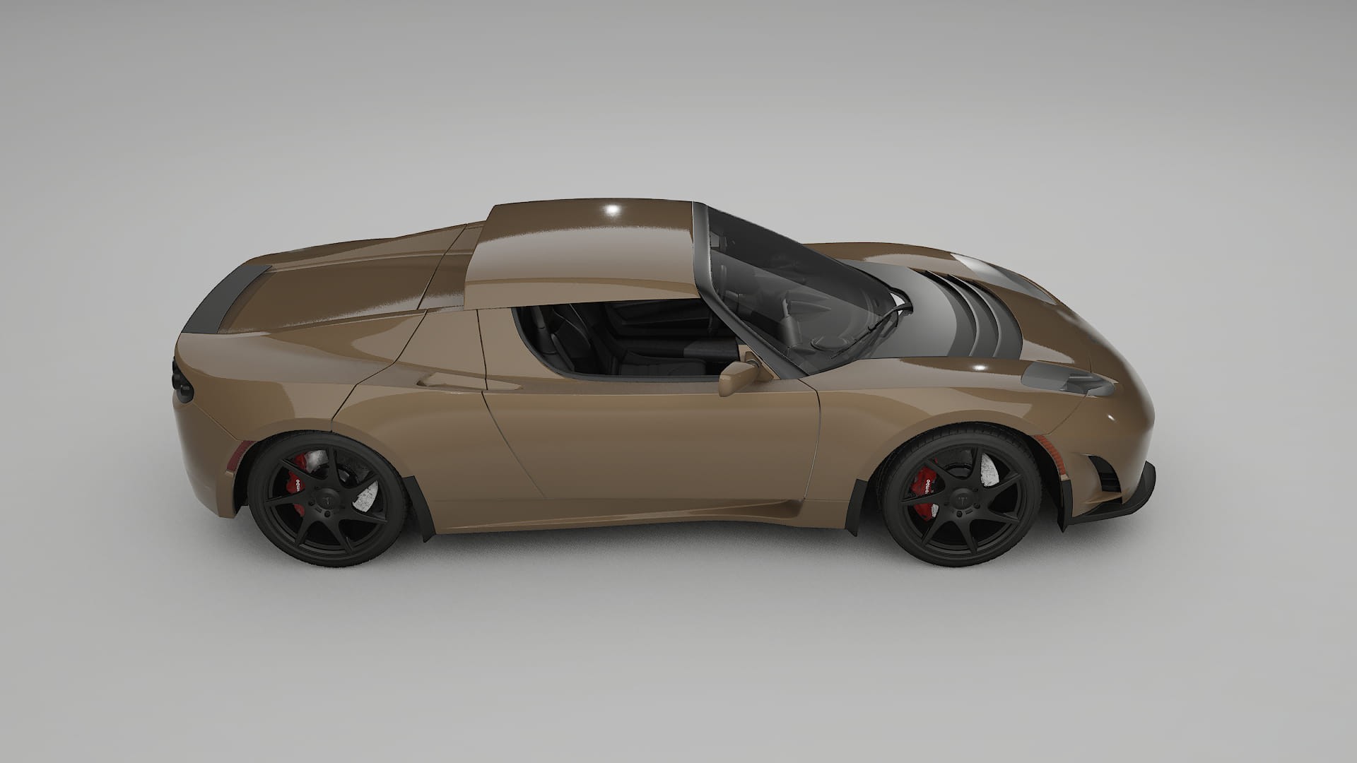 Tesla Roadster 2.5 PPF Fólie | SAHARA TPU PPF - kompletní pre-cut kit