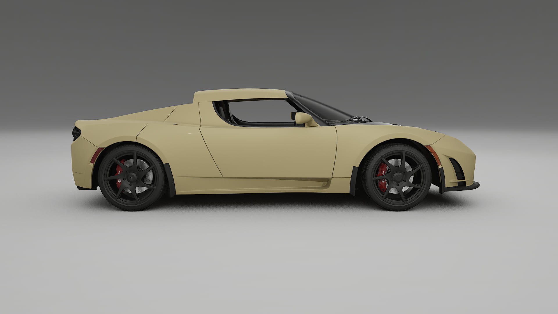 Tesla Roadster 2.5 PPF Fólie | SAND TPU PPF - kompletní pre-cut kit