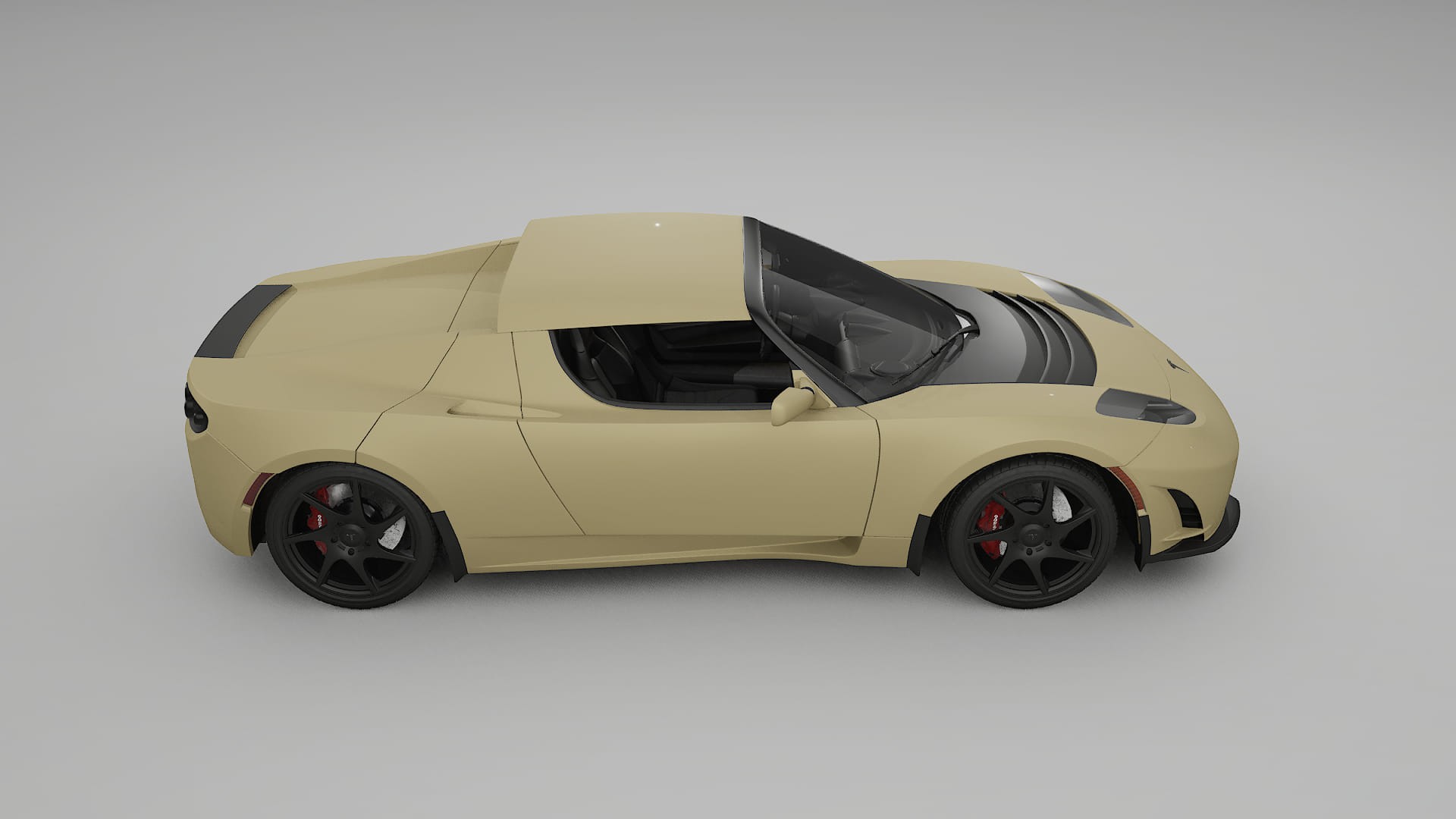 Tesla Roadster 2.5 PPF Fólie | SAND TPU PPF - kompletní pre-cut kit
