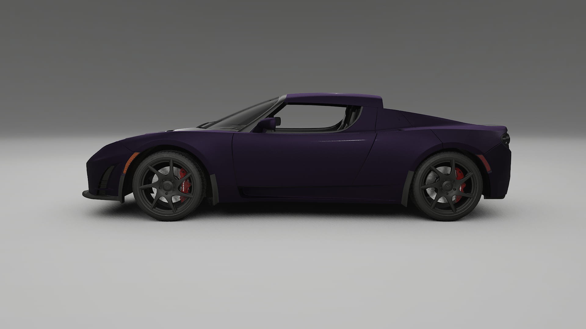 Tesla Roadster 2.5 PPF Fólie | VIOLET TPU PPF - kompletní pre-cut kit