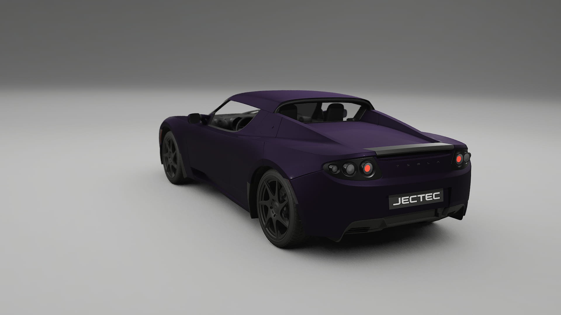 Tesla Roadster 2.5 PPF Fólie | VIOLET TPU PPF - kompletní pre-cut kit