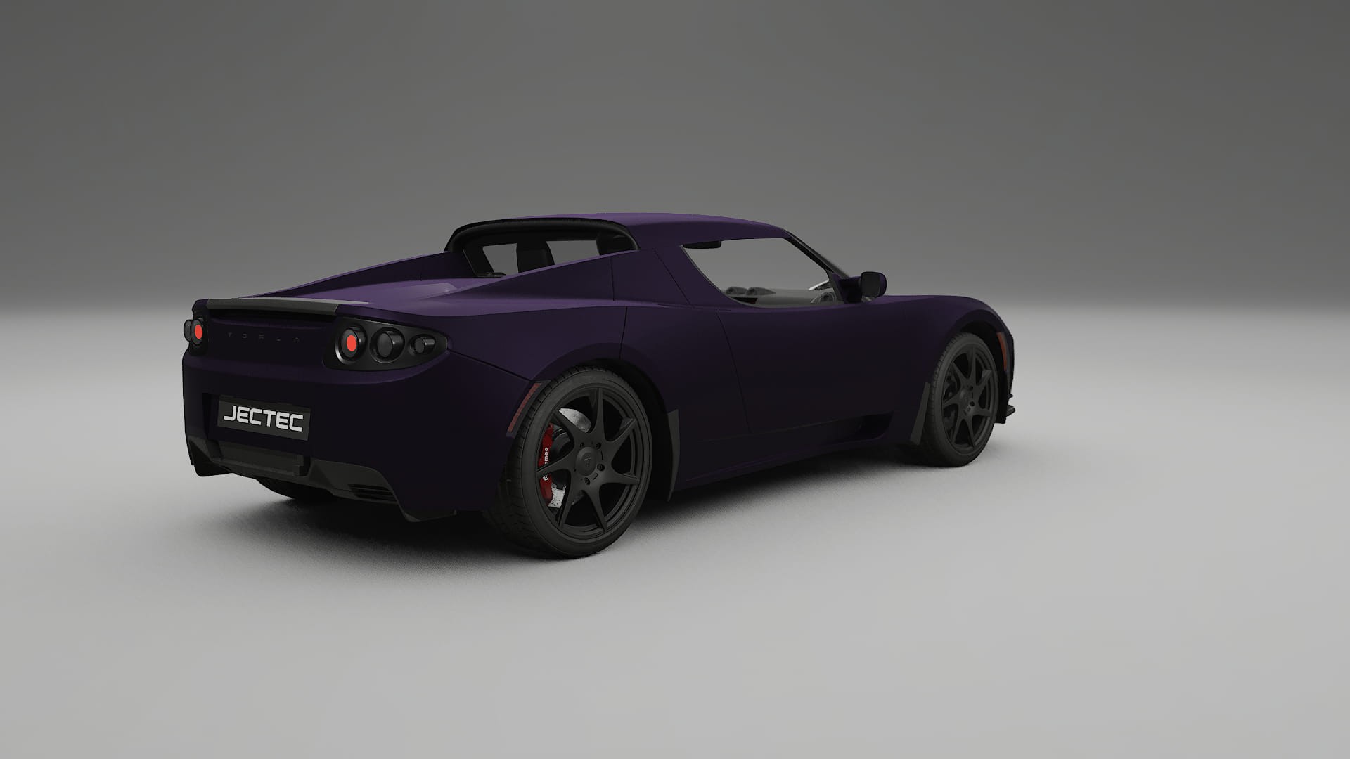 Tesla Roadster 2.5 PPF Fólie | VIOLET TPU PPF - kompletní pre-cut kit
