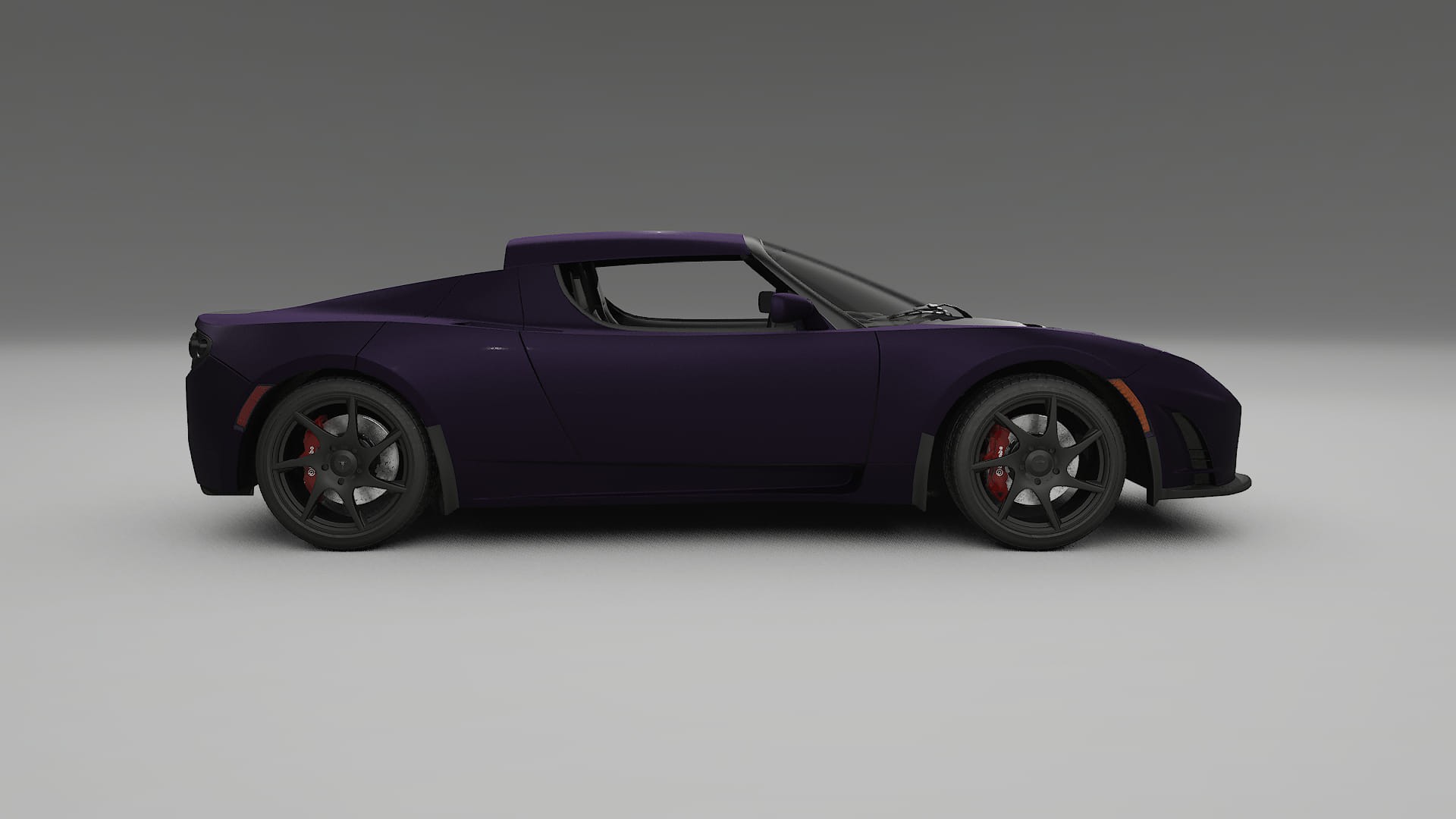 Tesla Roadster 2.5 PPF Fólie | VIOLET TPU PPF - kompletní pre-cut kit