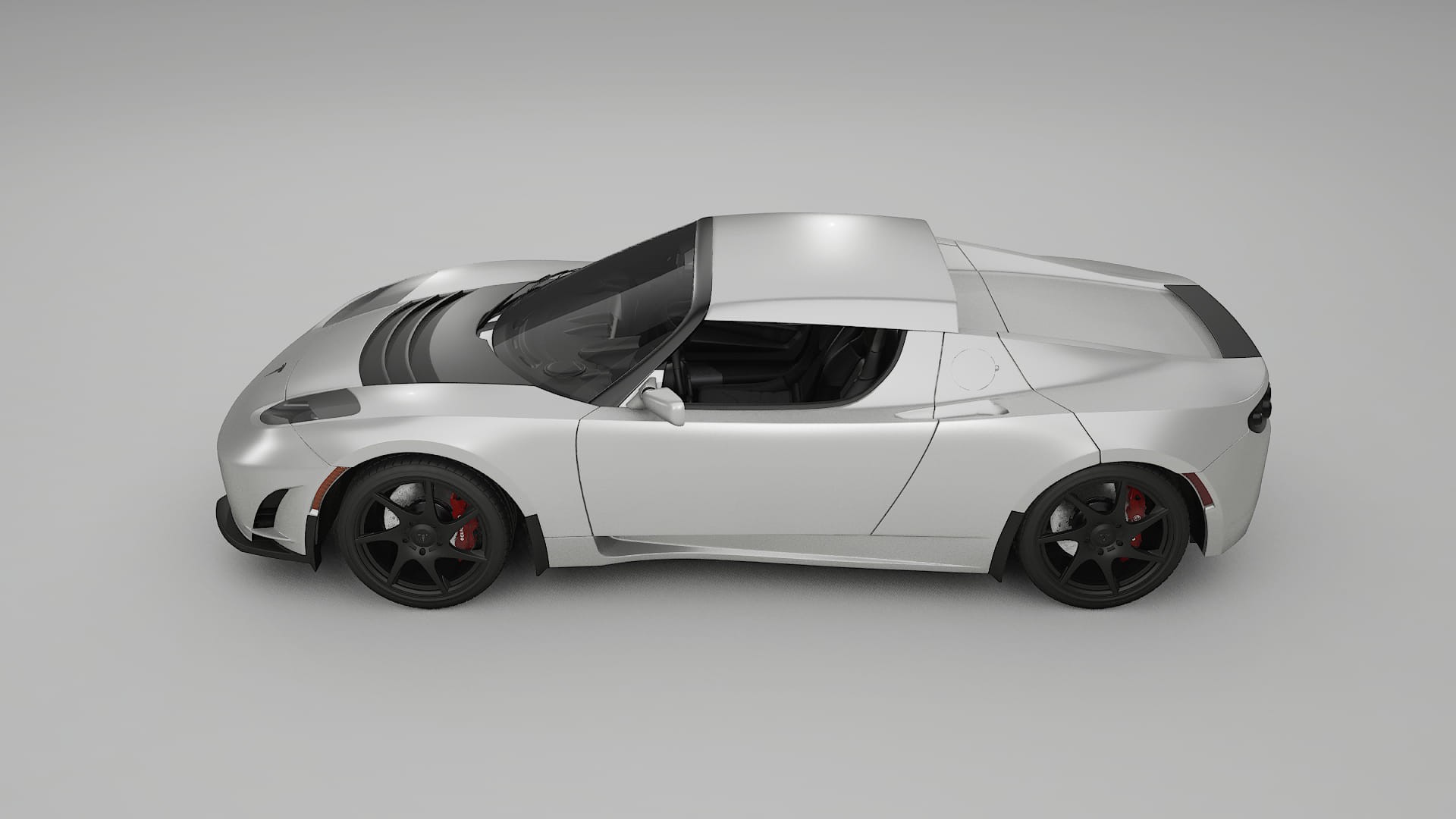 Tesla Roadster 2.5 PPF Fólie | OPAL TPU PPF - kompletní pre-cut kit