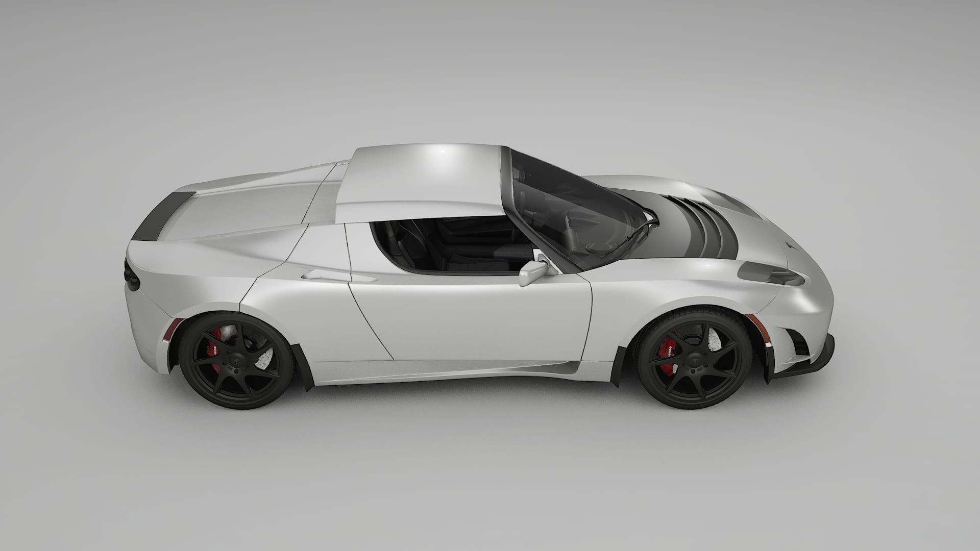 Tesla Roadster 2.5 PPF Fólie | OPAL TPU PPF - kompletní pre-cut kit