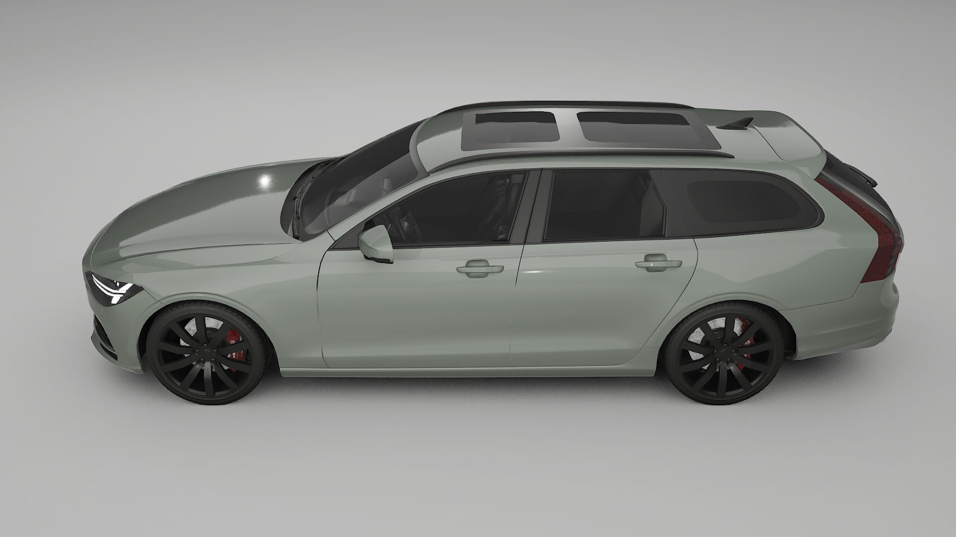 Volvo V90 P5 PPF Fólie | SLATE TPU PPF - kompletní pre-cut kit