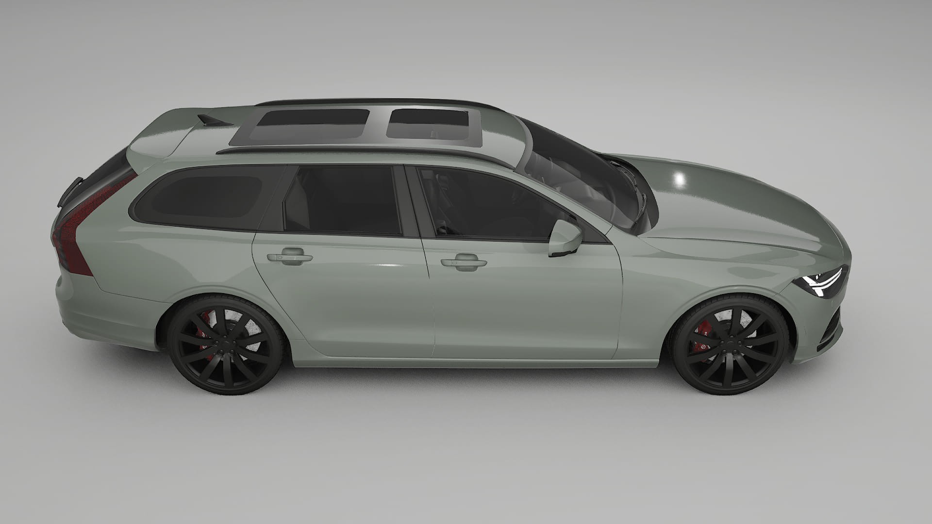 Volvo V90 P5 PPF Fólie | SLATE TPU PPF - kompletní pre-cut kit