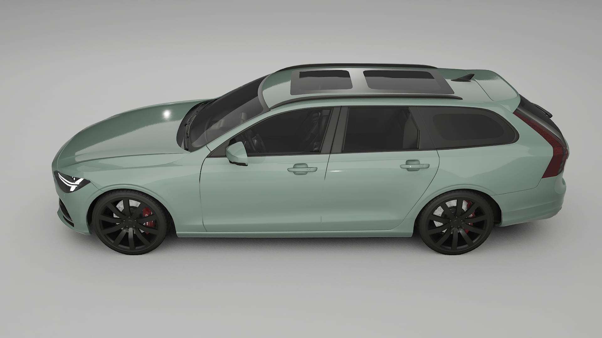 Volvo V90 P5 PPF Fólie | CINDER TPU PPF - kompletní pre-cut kit