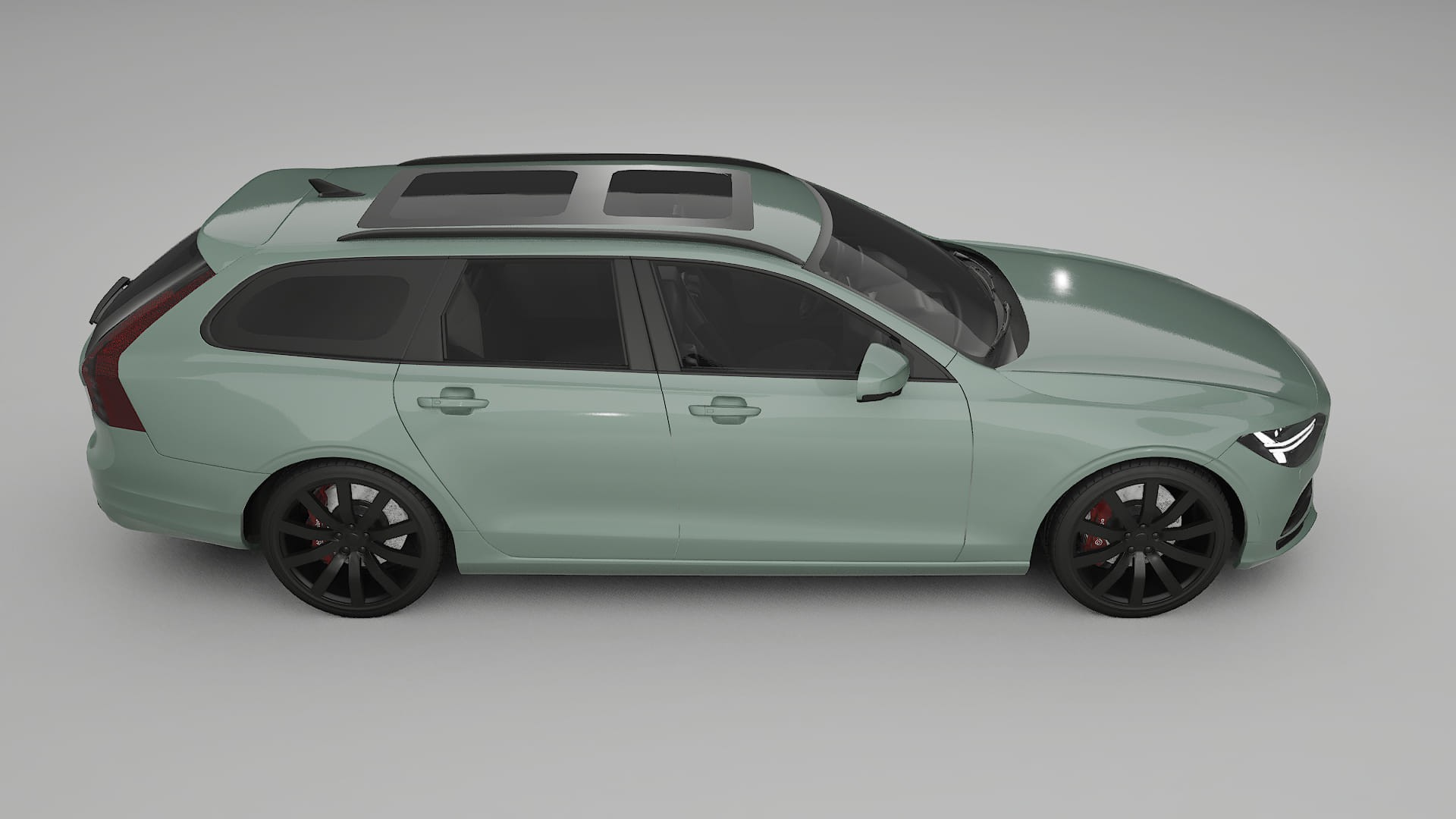 Volvo V90 P5 PPF Fólie | CINDER TPU PPF - kompletní pre-cut kit