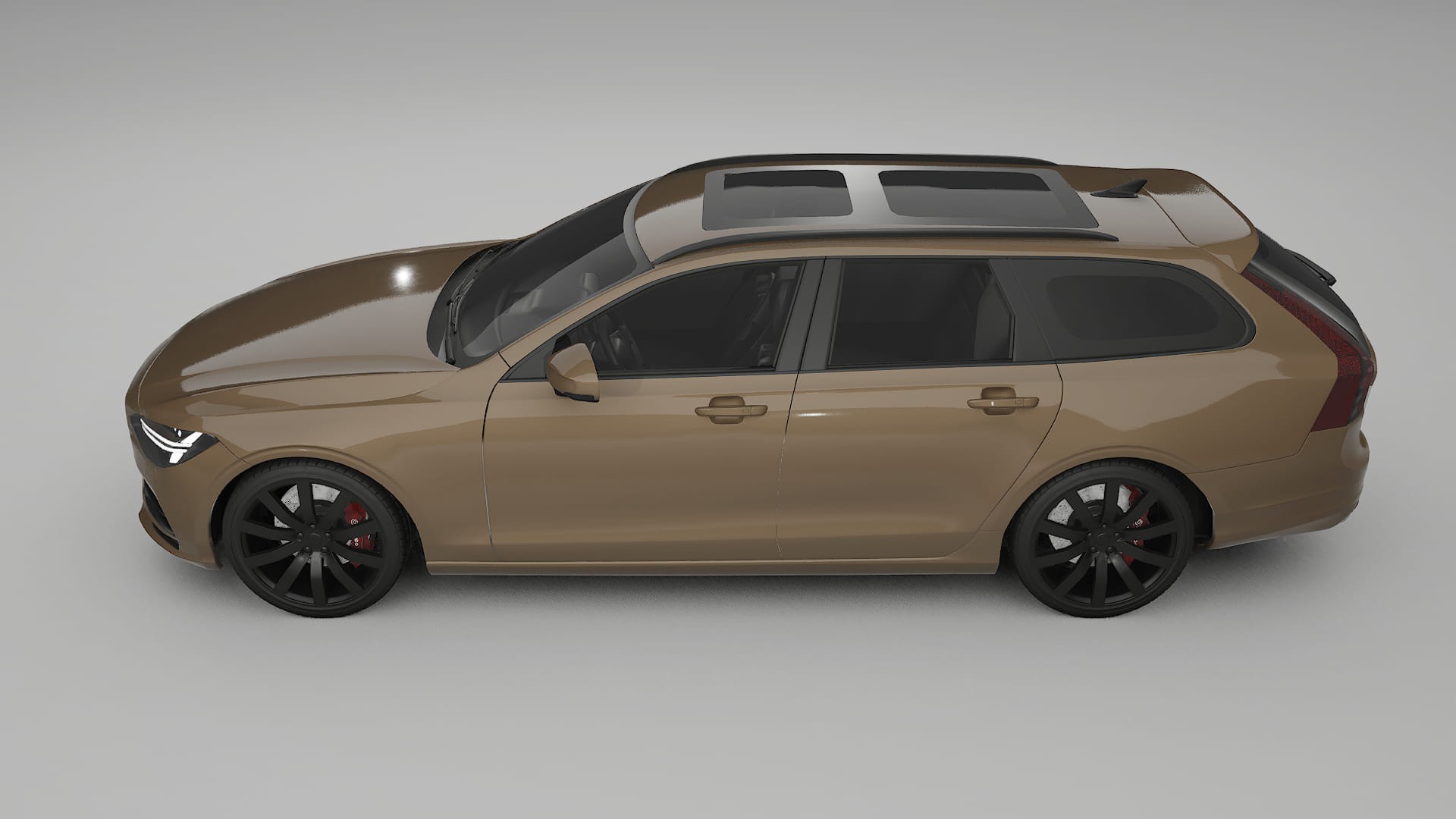 Volvo V90 P5 PPF Fólie | SAHARA TPU PPF - kompletní pre-cut kit