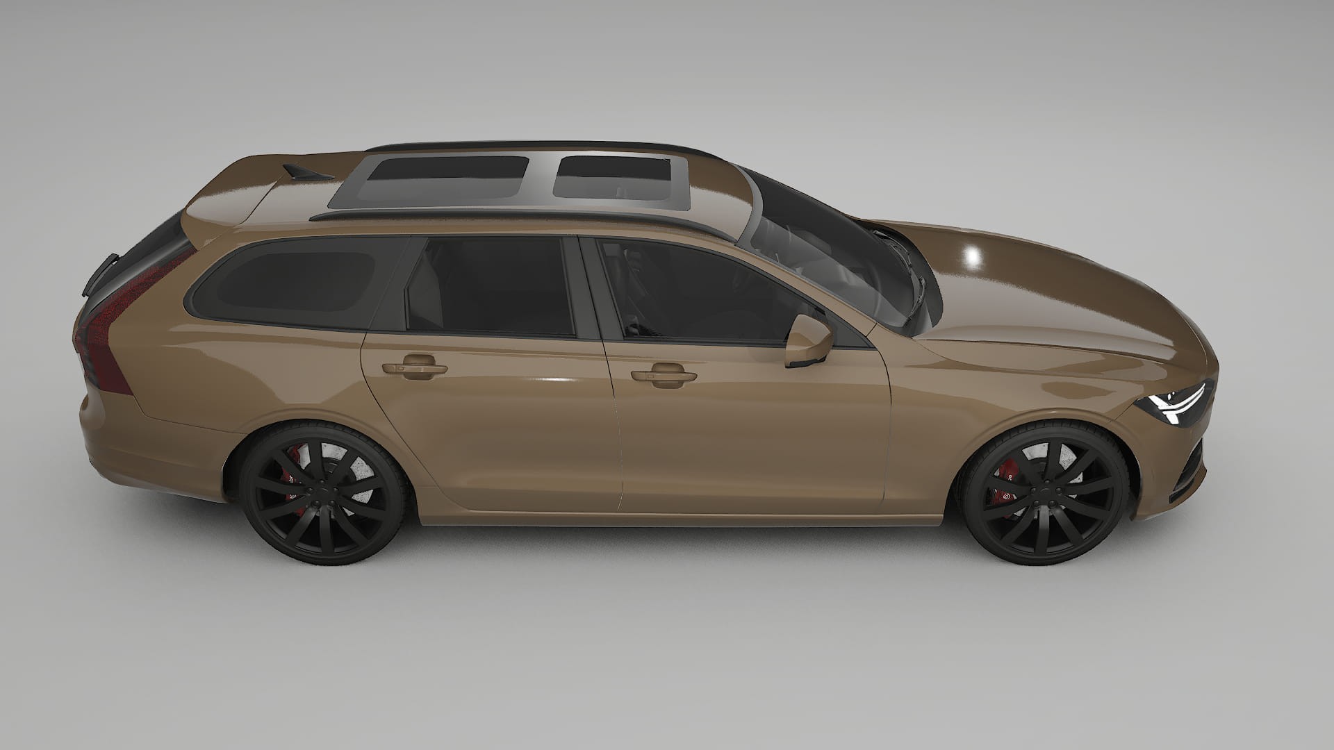 Volvo V90 P5 PPF Fólie | SAHARA TPU PPF - kompletní pre-cut kit