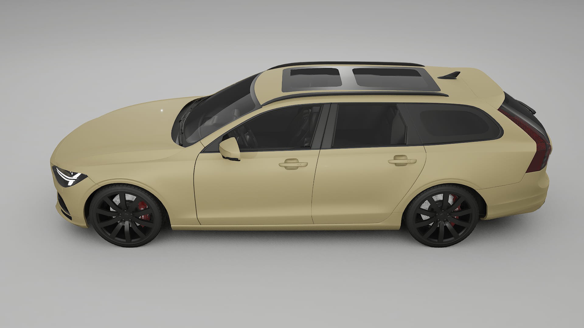 Volvo V90 P5 PPF Fólie | SAND TPU PPF - kompletní pre-cut kit