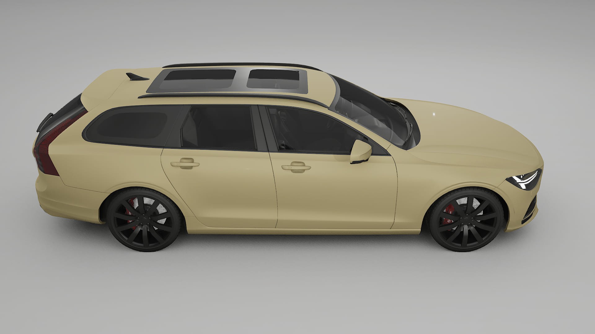 Volvo V90 P5 PPF Fólie | SAND TPU PPF - kompletní pre-cut kit