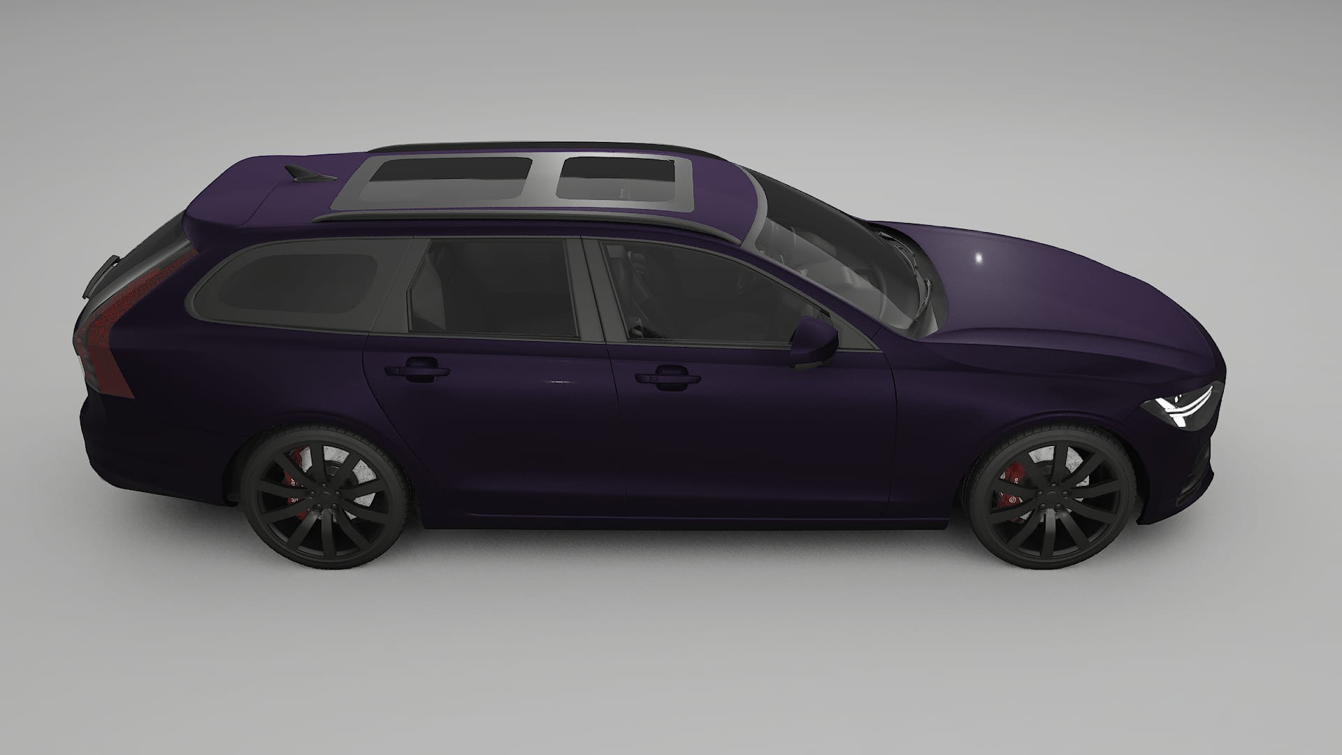 Volvo V90 P5 PPF Fólie | VIOLET TPU PPF - kompletní pre-cut kit