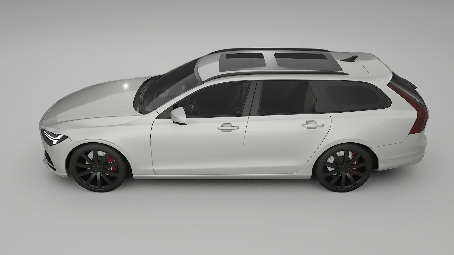 Volvo V90 P5 PPF Fólie | PEARL TPU PPF - kompletní pre-cut kit