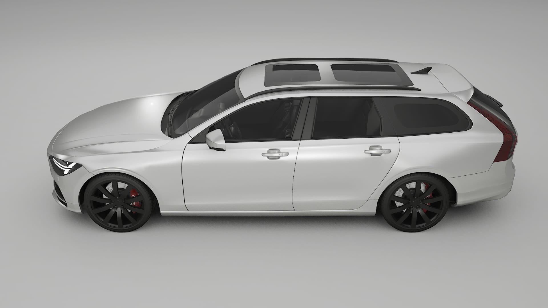 Volvo V90 P5 PPF Fólie | OPAL TPU PPF - kompletní pre-cut kit