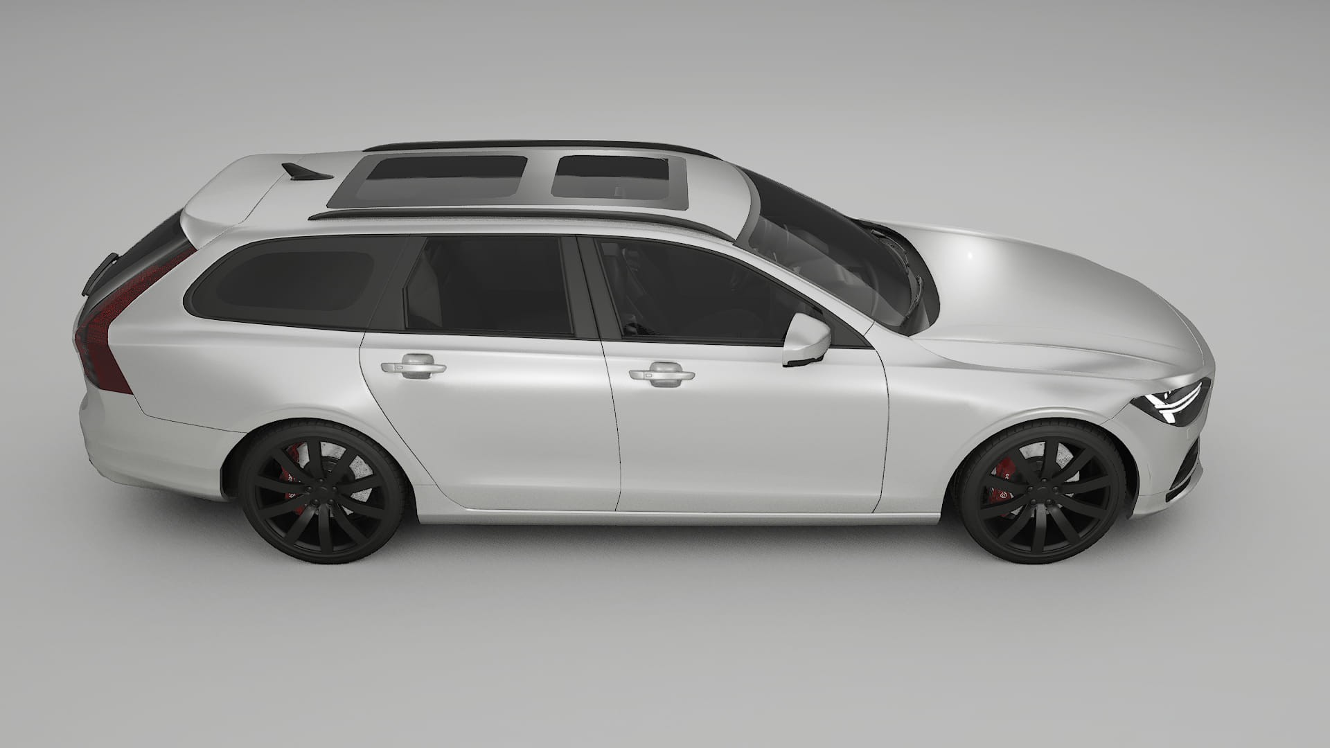 Volvo V90 P5 PPF Fólie | OPAL TPU PPF - kompletní pre-cut kit
