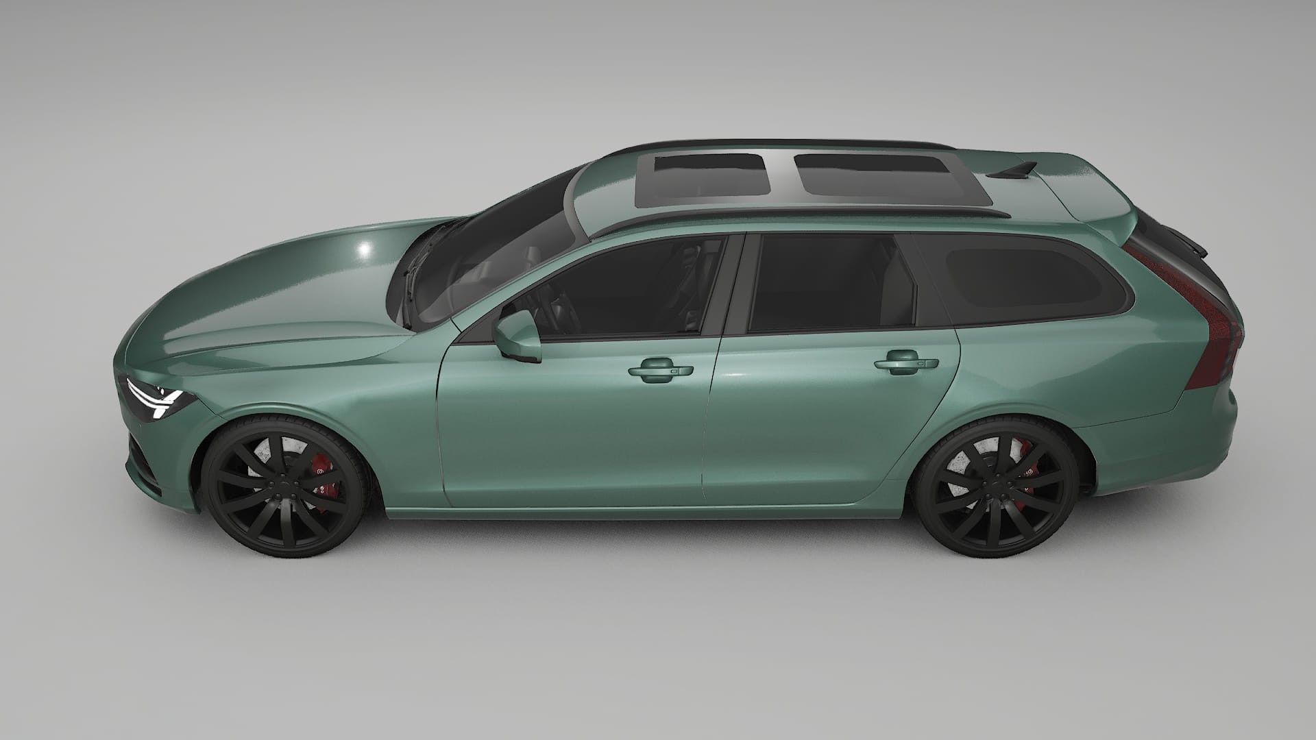 Volvo V90 P5 PPF Fólie | EVERGREEN TPU PPF - kompletní pre-cut kit