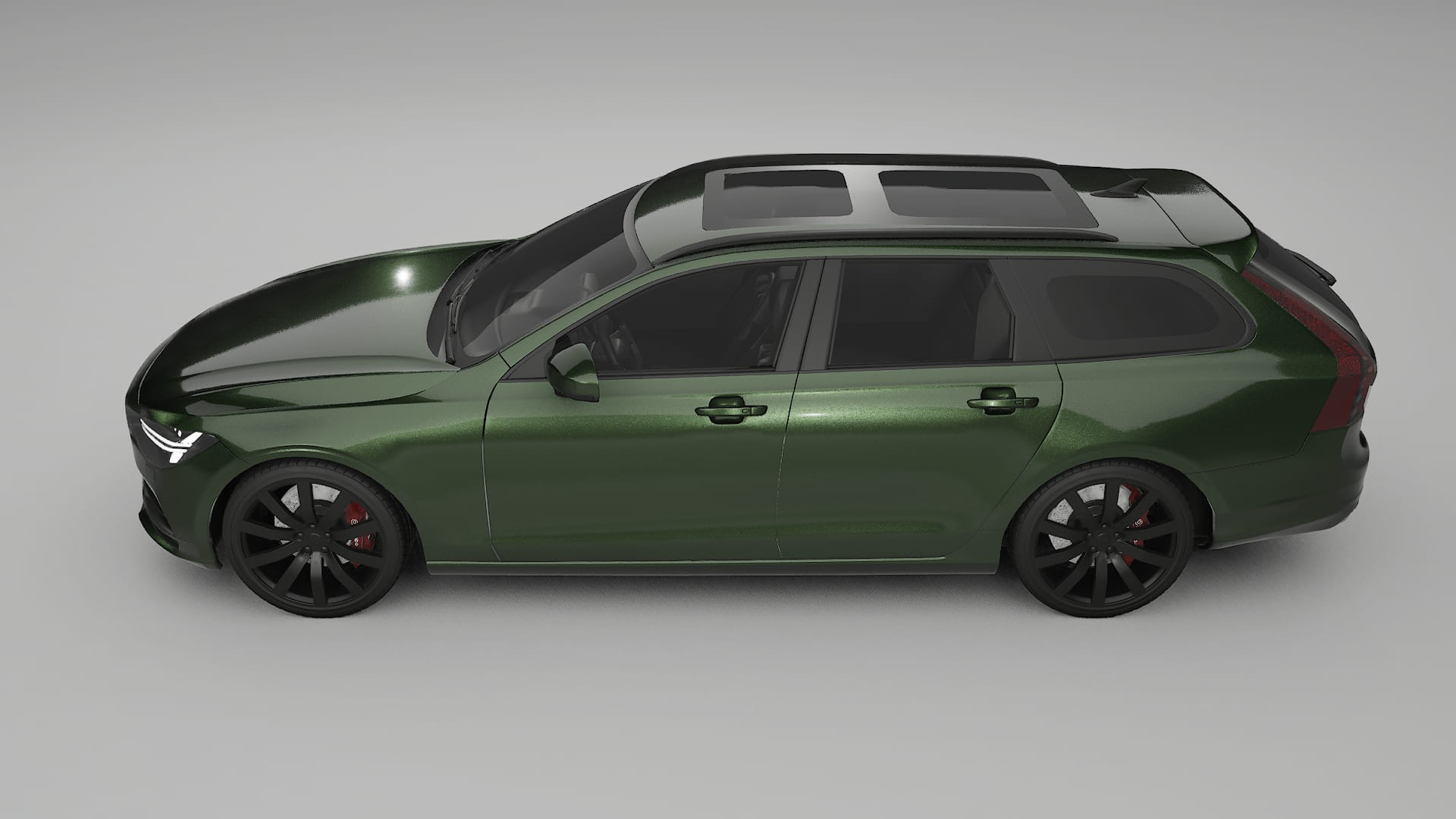 Volvo V90 P5 PPF Fólie | LAGOON TPU PPF - kompletní pre-cut kit