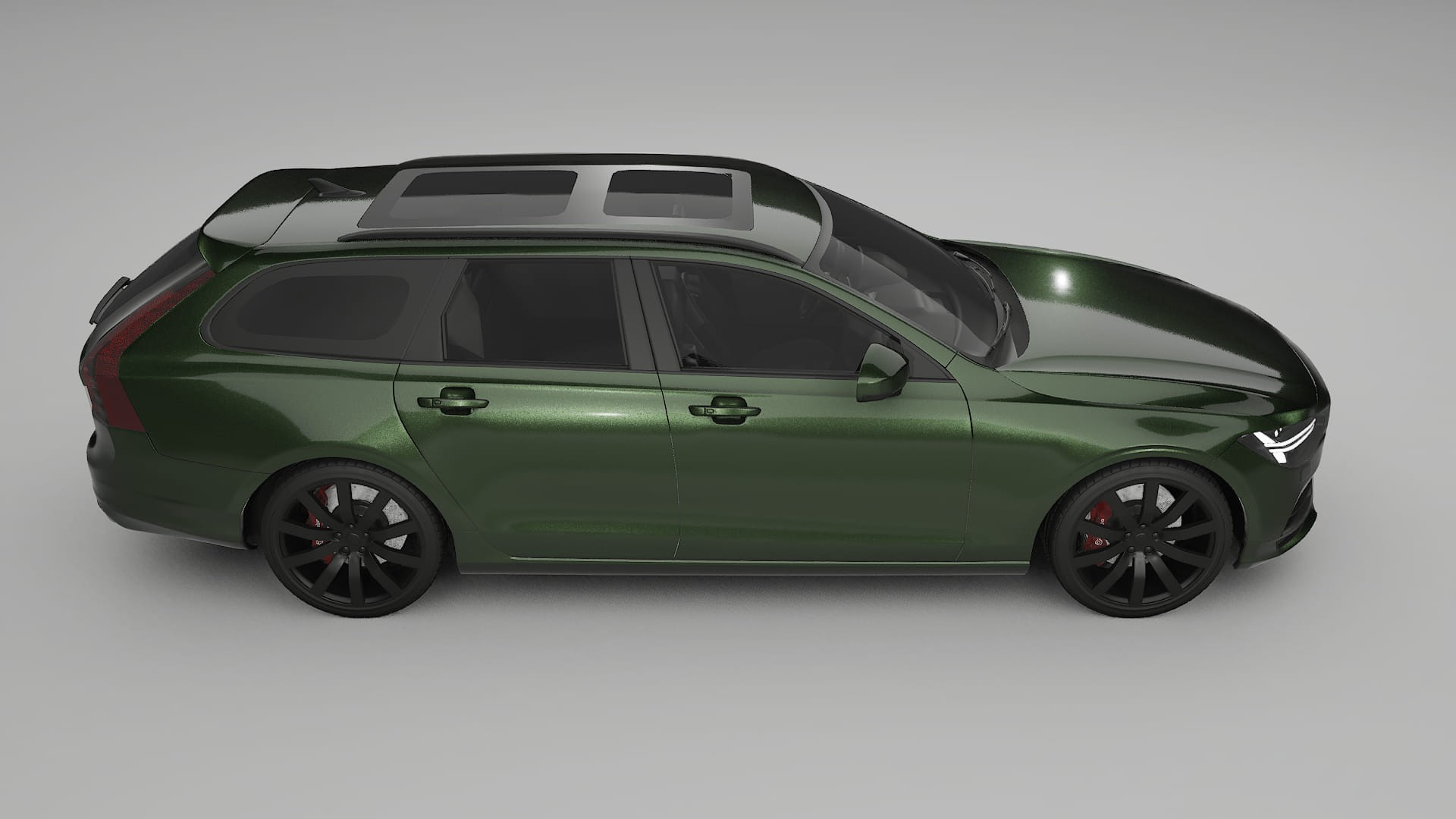 Volvo V90 P5 PPF Fólie | LAGOON TPU PPF - kompletní pre-cut kit