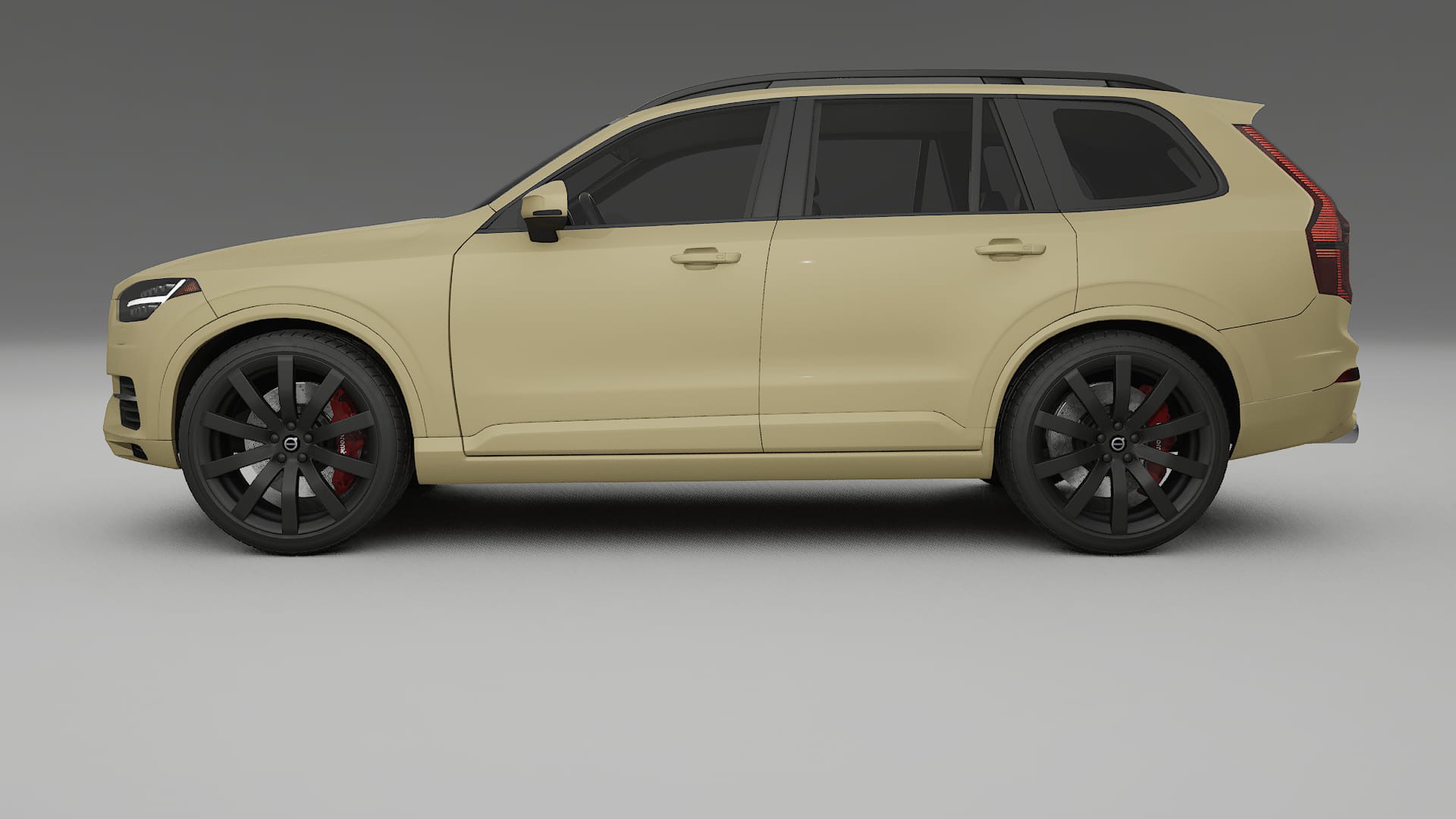 Volvo XC90 SPA PPF Fólie | SAND TPU PPF - kompletní pre-cut kit