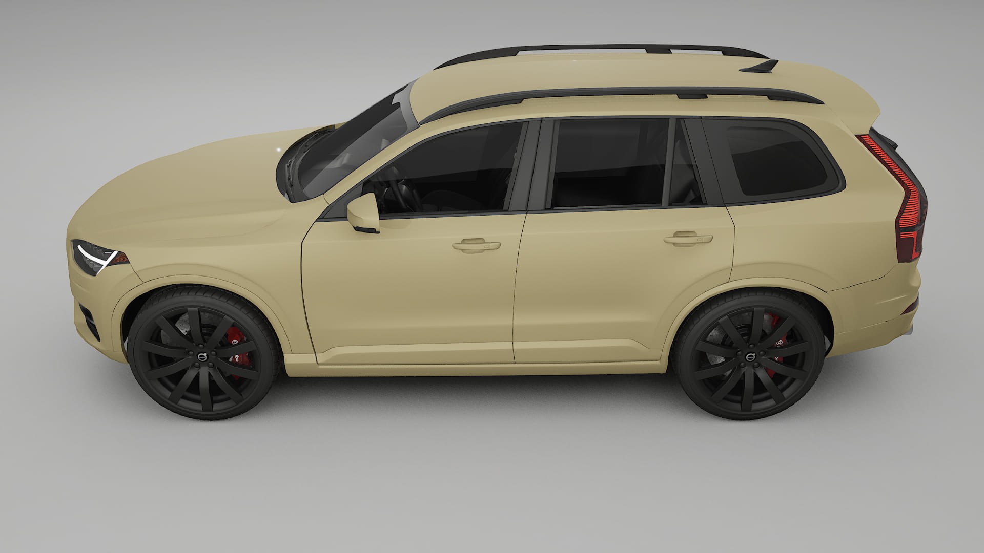 Volvo XC90 SPA PPF Fólie | SAND TPU PPF - kompletní pre-cut kit