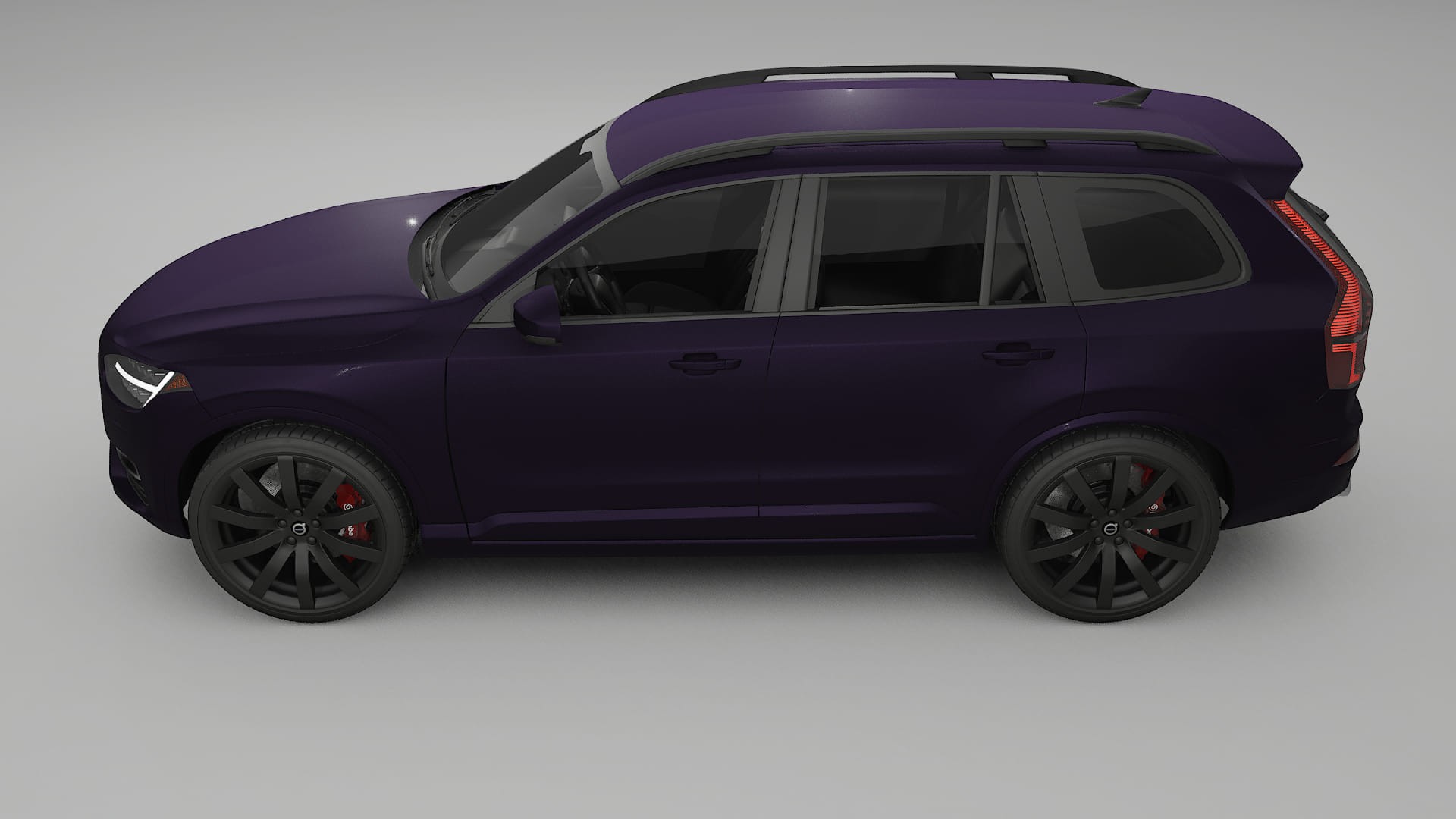 Volvo XC90 SPA PPF Fólie | VIOLET TPU PPF - kompletní pre-cut kit