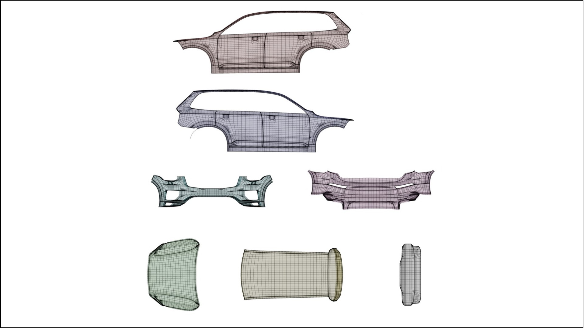 Volvo XC90 SPA PPF Fólie | FORGED S TPU PPF - kompletní pre-cut kit