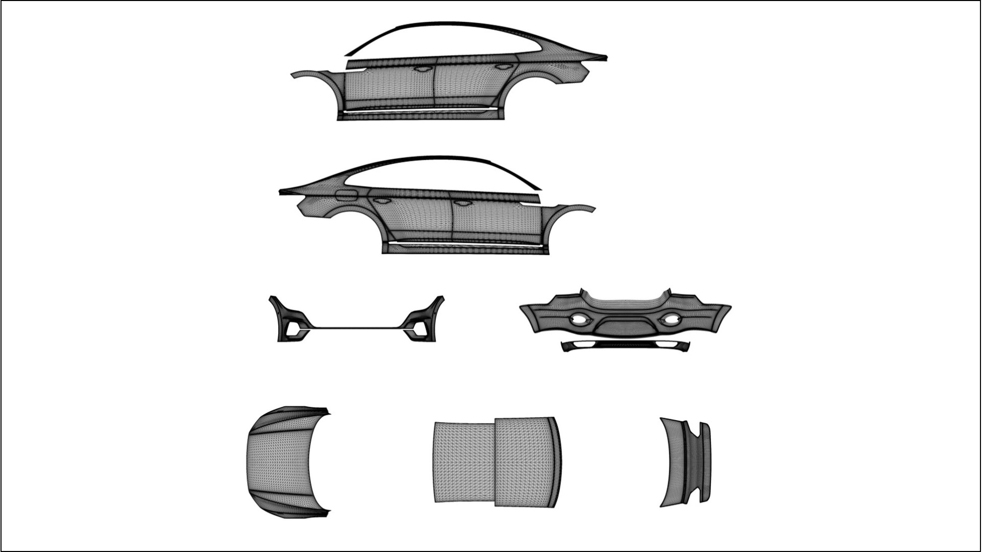 VW Arteon R 3H prefacelift PPF Fólie | BLUSH TPU PPF - kompletní pre-cut kit