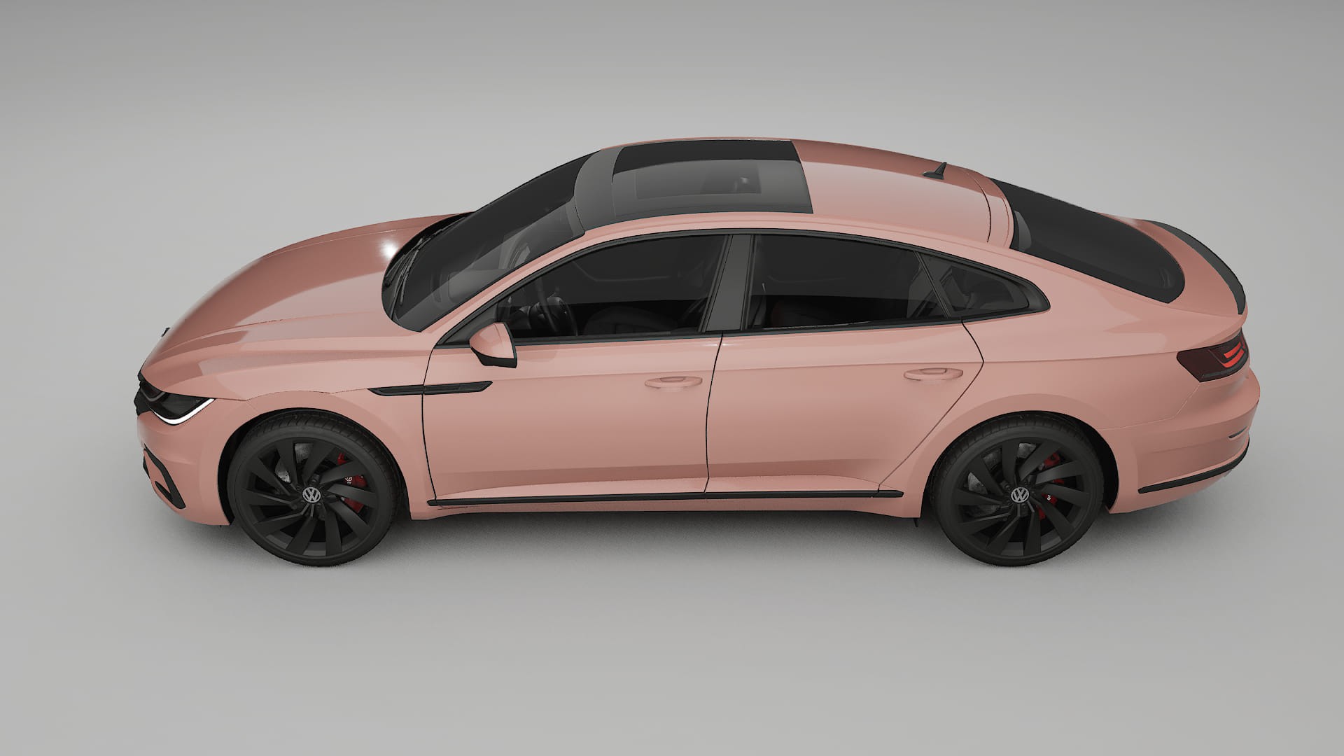 VW Arteon R 3H prefacelift PPF Fólie | BLUSH TPU PPF - kompletní pre-cut kit