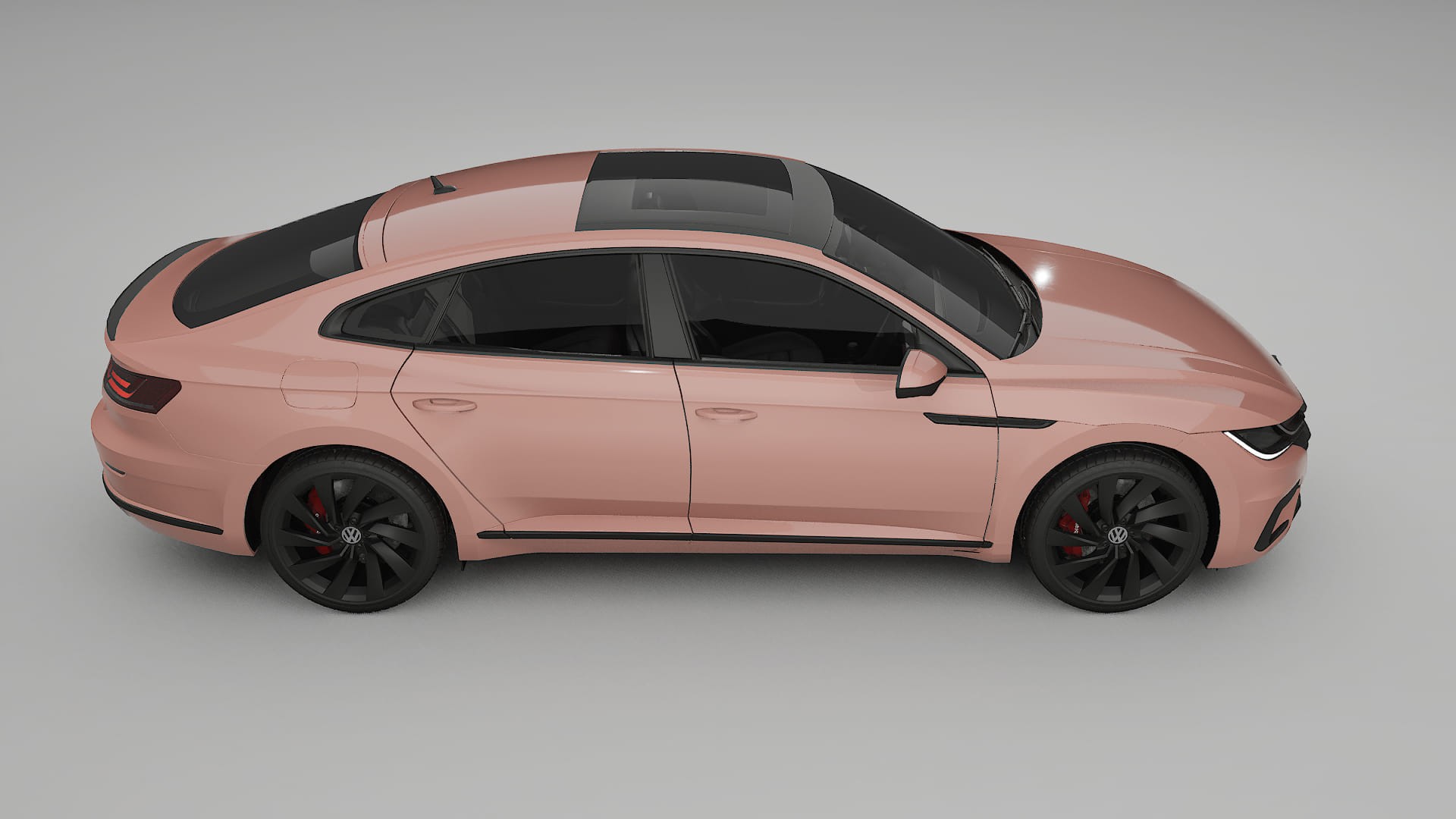 VW Arteon R 3H prefacelift PPF Fólie | BLUSH TPU PPF - kompletní pre-cut kit