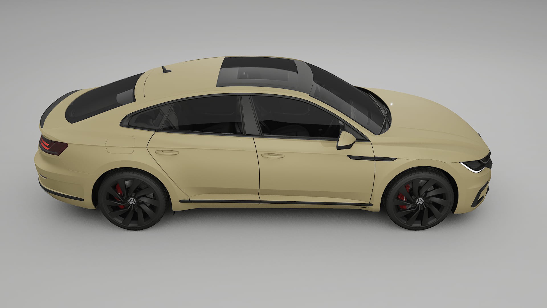 VW Arteon R 3H prefacelift PPF Fólie | SAND TPU PPF - kompletní pre-cut kit