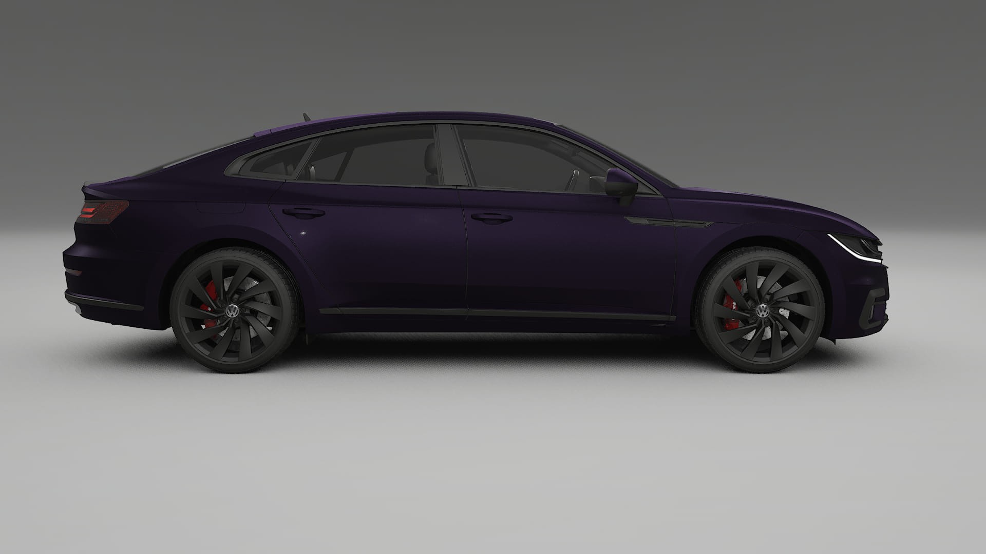 VW Arteon R 3H prefacelift PPF Fólie | VIOLET TPU PPF - kompletní pre-cut kit