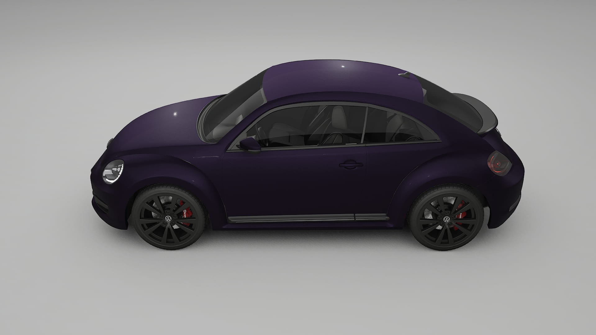 VW Beetle A5 prefacelift PPF Fólie | VIOLET TPU PPF - kompletní pre-cut kit