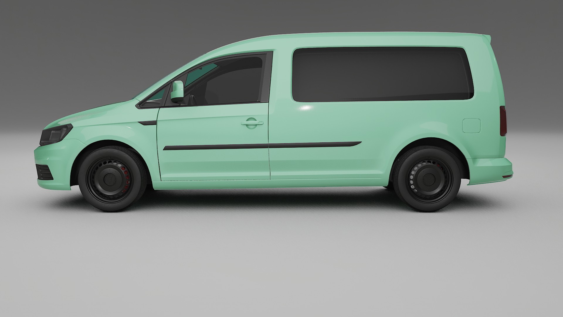 VW Caddy Maxi SB PPF Fólie | DUSTY TPU PPF - kompletní pre-cut kit