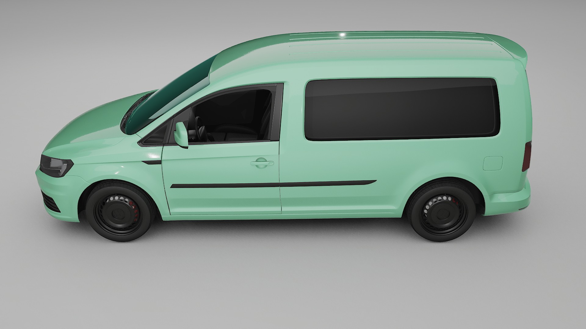 VW Caddy Maxi SB PPF Fólie | DUSTY TPU PPF - kompletní pre-cut kit