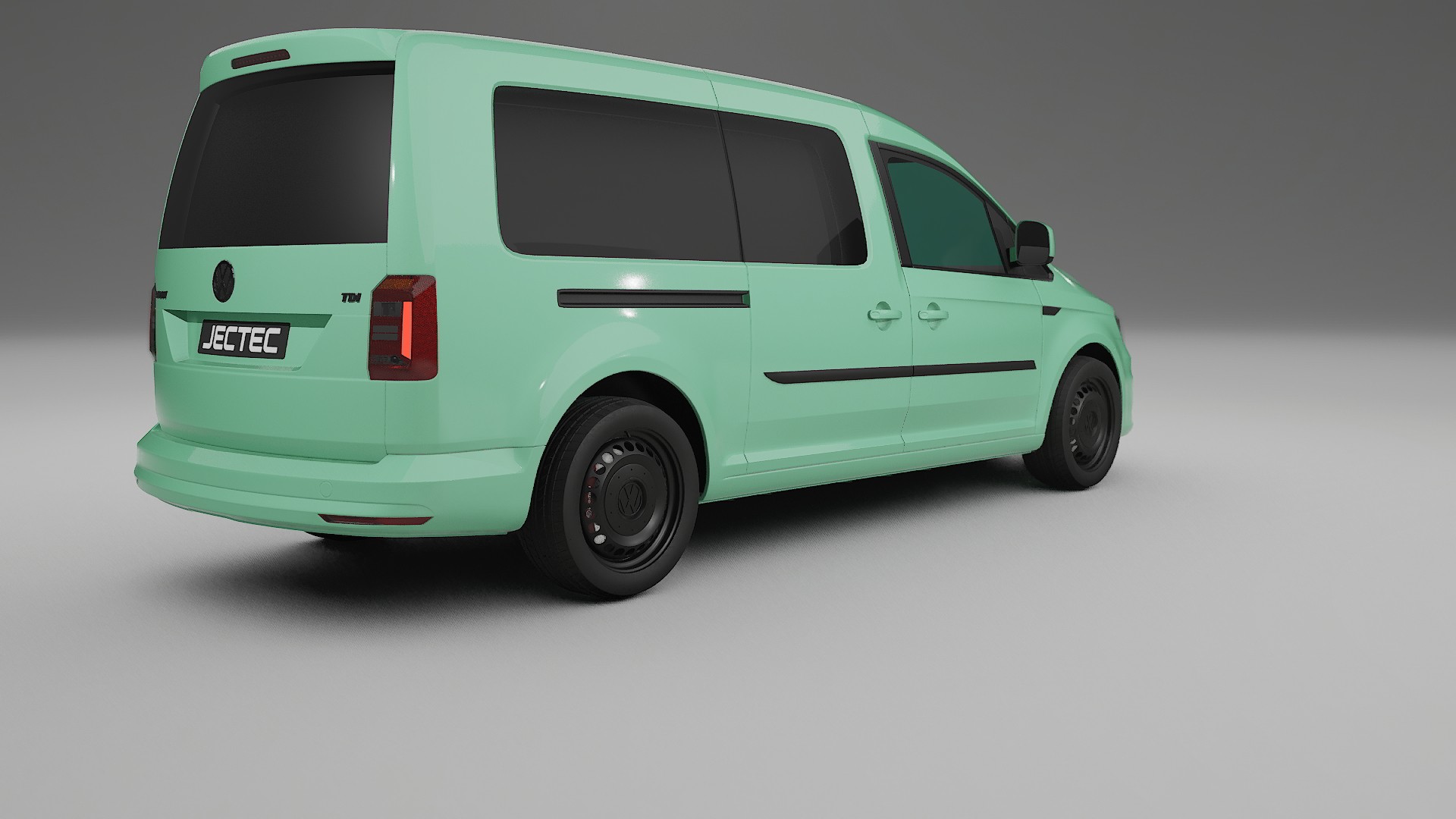 VW Caddy Maxi SB PPF Fólie | DUSTY TPU PPF - kompletní pre-cut kit