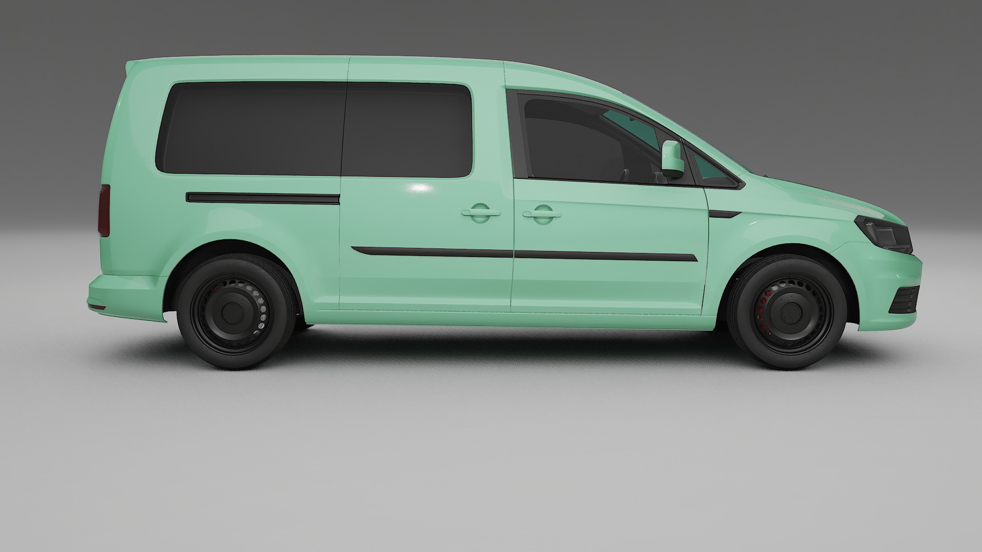 VW Caddy Maxi SB PPF Fólie | DUSTY TPU PPF - kompletní pre-cut kit