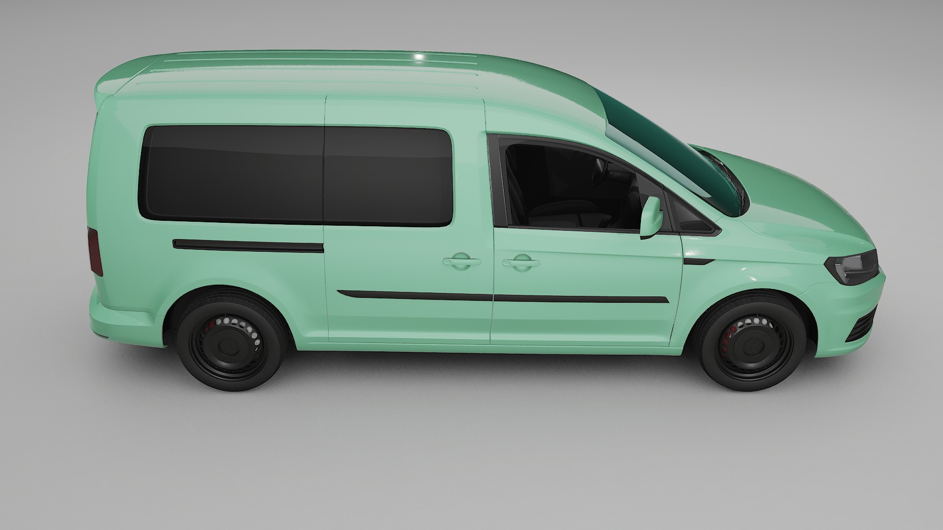 VW Caddy Maxi SB PPF Fólie | DUSTY TPU PPF - kompletní pre-cut kit