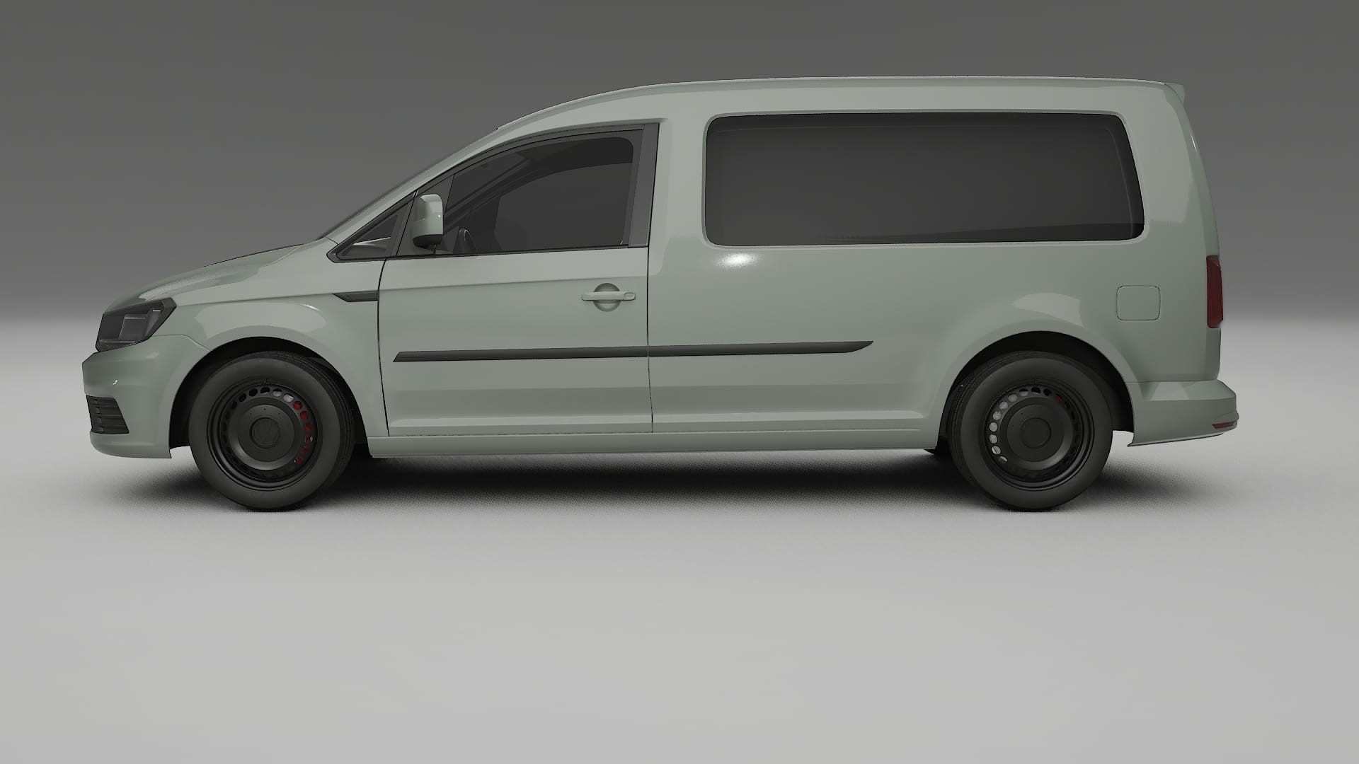 VW Caddy Maxi SB PPF Fólie | SLATE TPU PPF - kompletní pre-cut kit