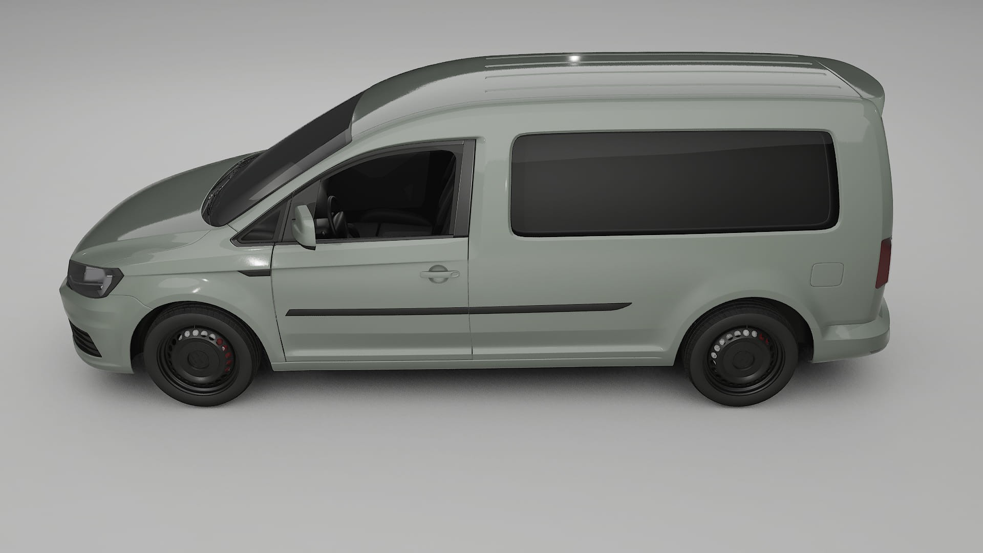 VW Caddy Maxi SB PPF Fólie | SLATE TPU PPF - kompletní pre-cut kit