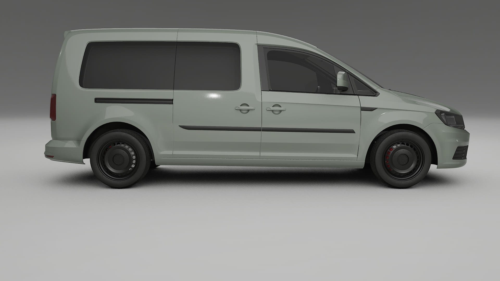 VW Caddy Maxi SB PPF Fólie | SLATE TPU PPF - kompletní pre-cut kit